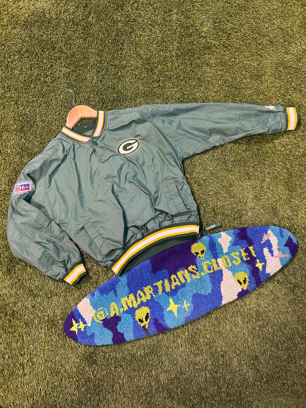 Vintage Pro Line Starter Green Bay Packers Kids Jacket