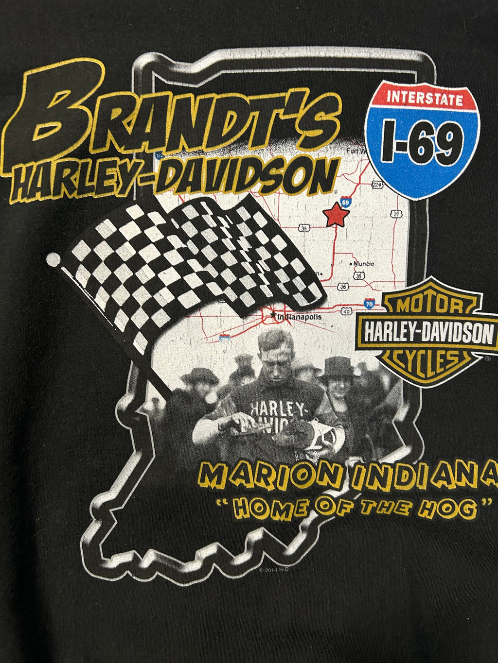 2013 Harley Davidson Wild & Free Crewneck