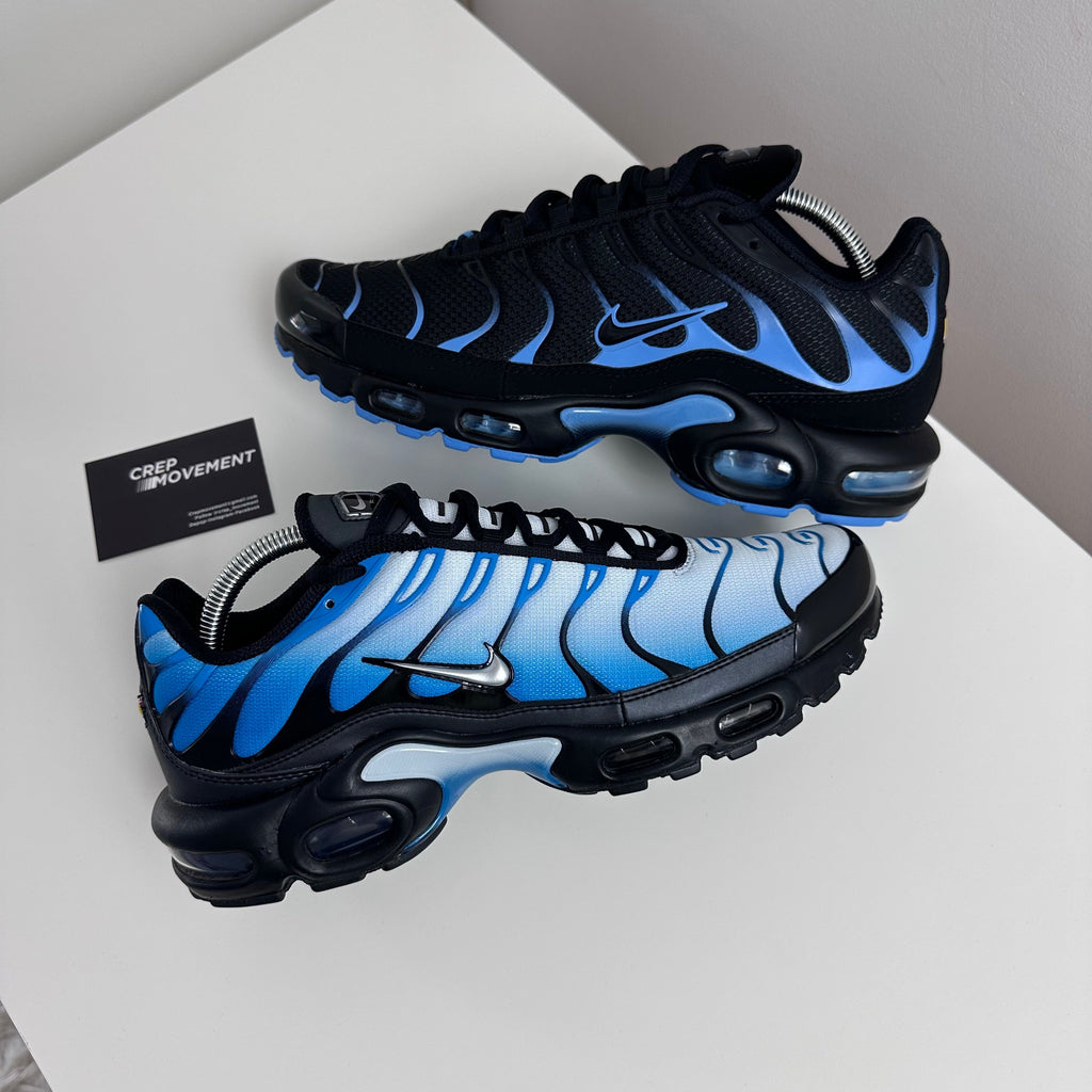 NIKE AIR MAX PLUS TN - BLACK UNIVERSITY BLUE