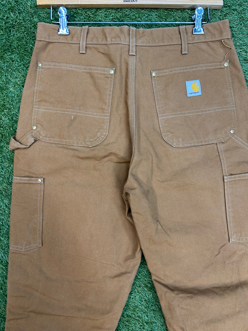 Y2K Carhartt Tan Double Knee Carpenter Jeans