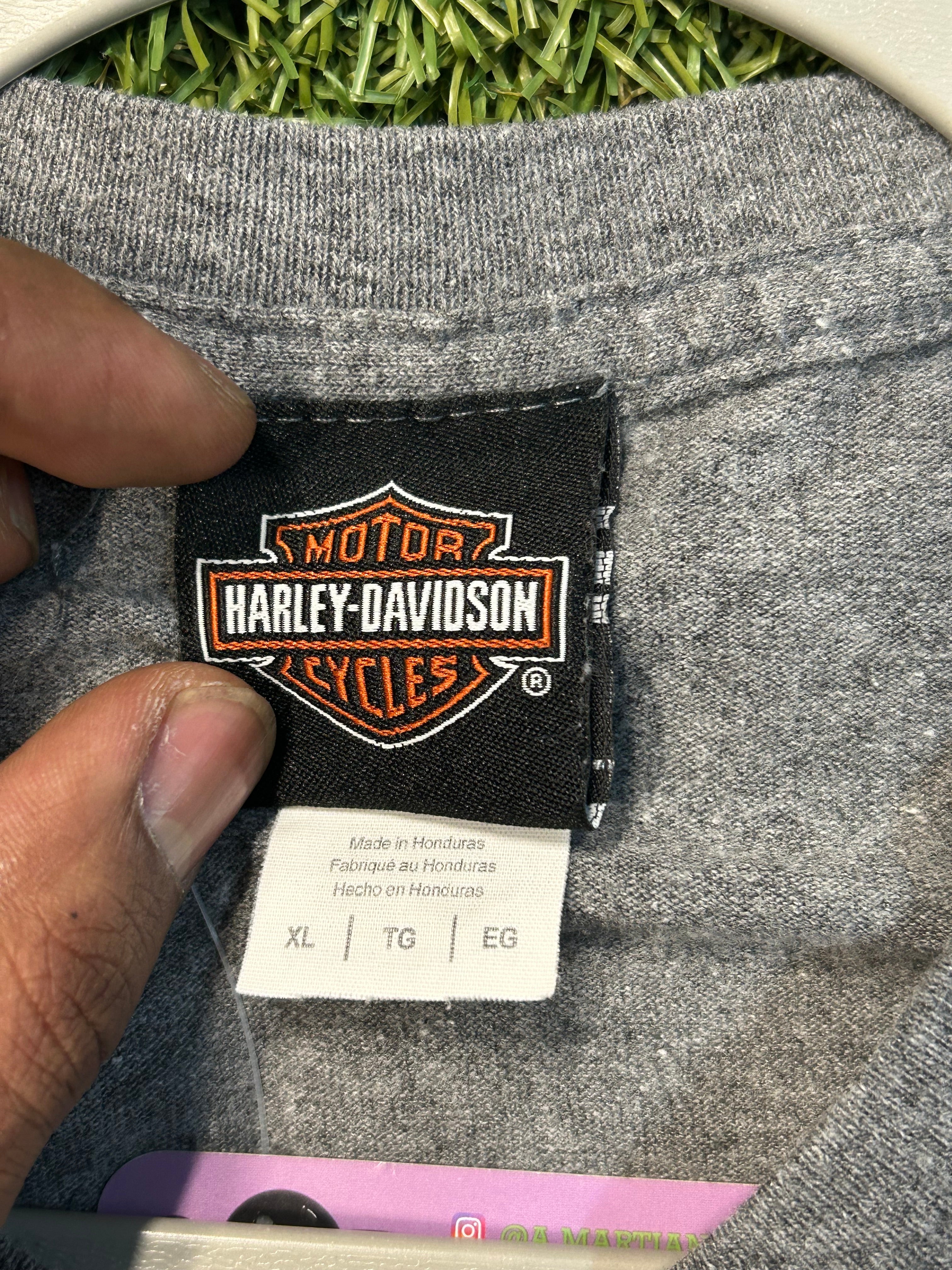 Y2K Harley Davidson Miami Florida Girls Tee