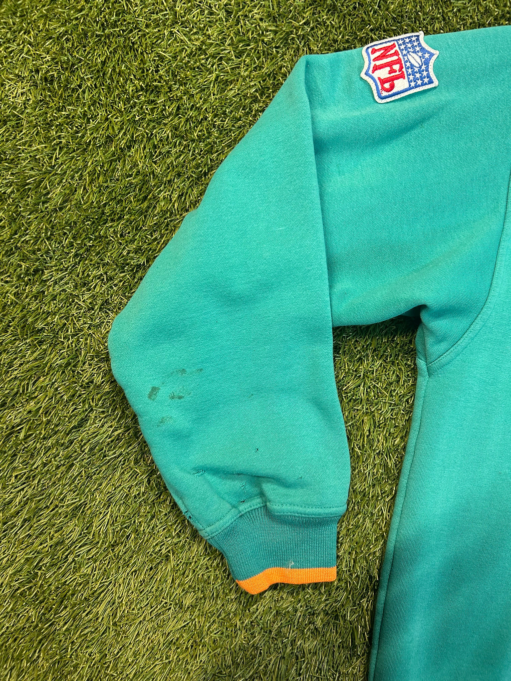 Vintage 90s NFL Miami Dolphins Apex One Crewneck