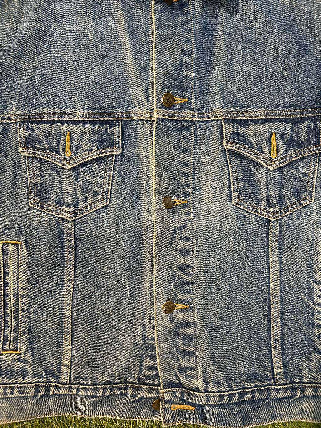 Vintage Marlboro Country Store Light Blue Jean Jacket