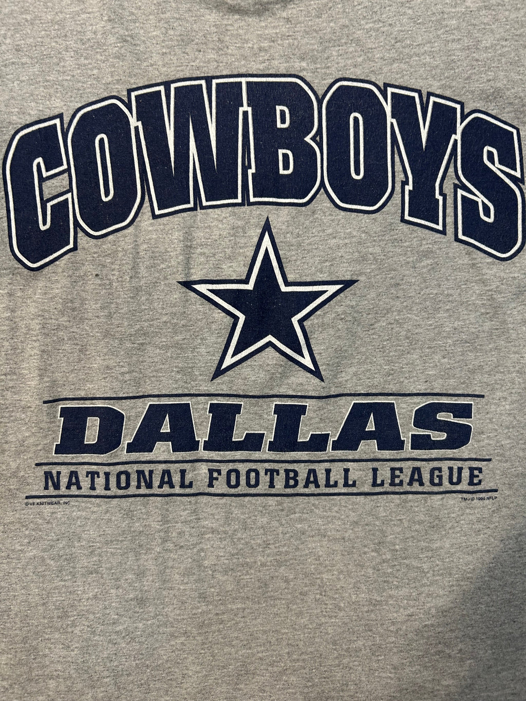Vintage 1999 Dallas Cowboys NFL Team Tee