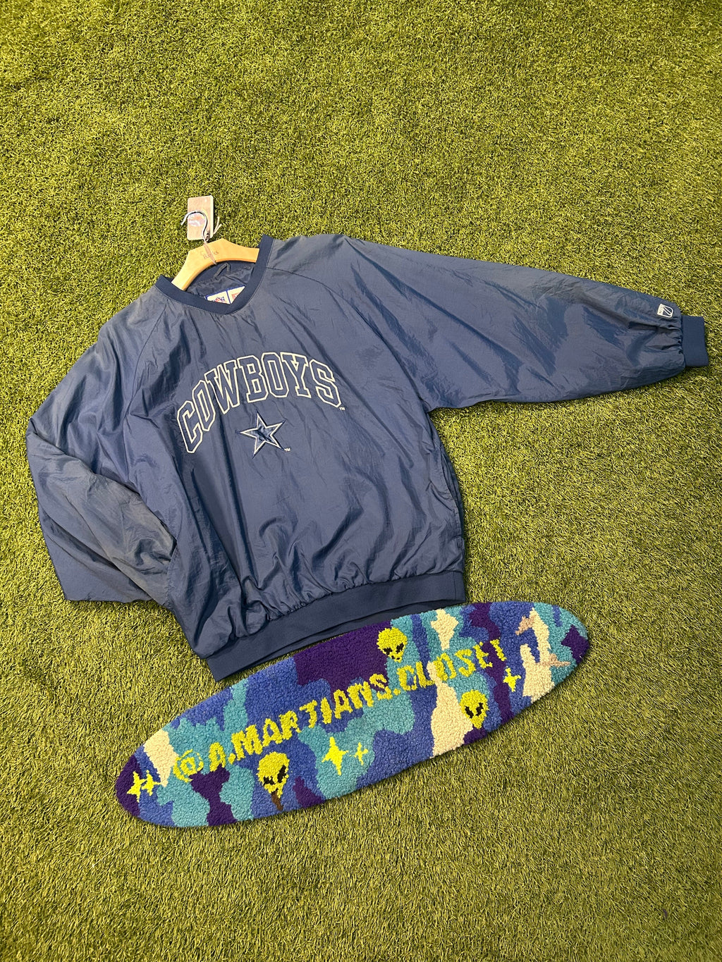 Vintage 90s Dallas Cowboys Nylon Pullover Style