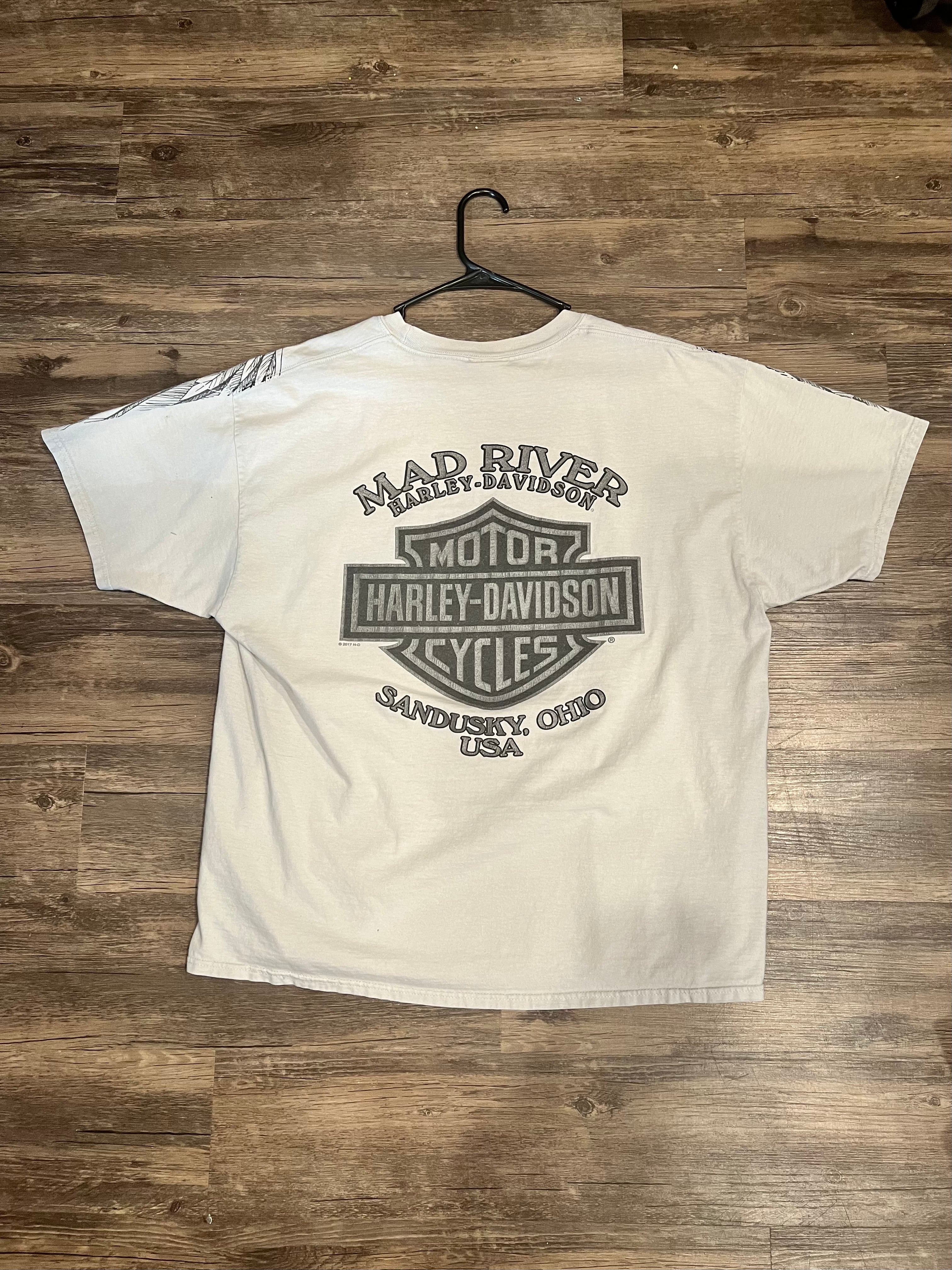 AOP Harley Davidson “Eagle” Tee