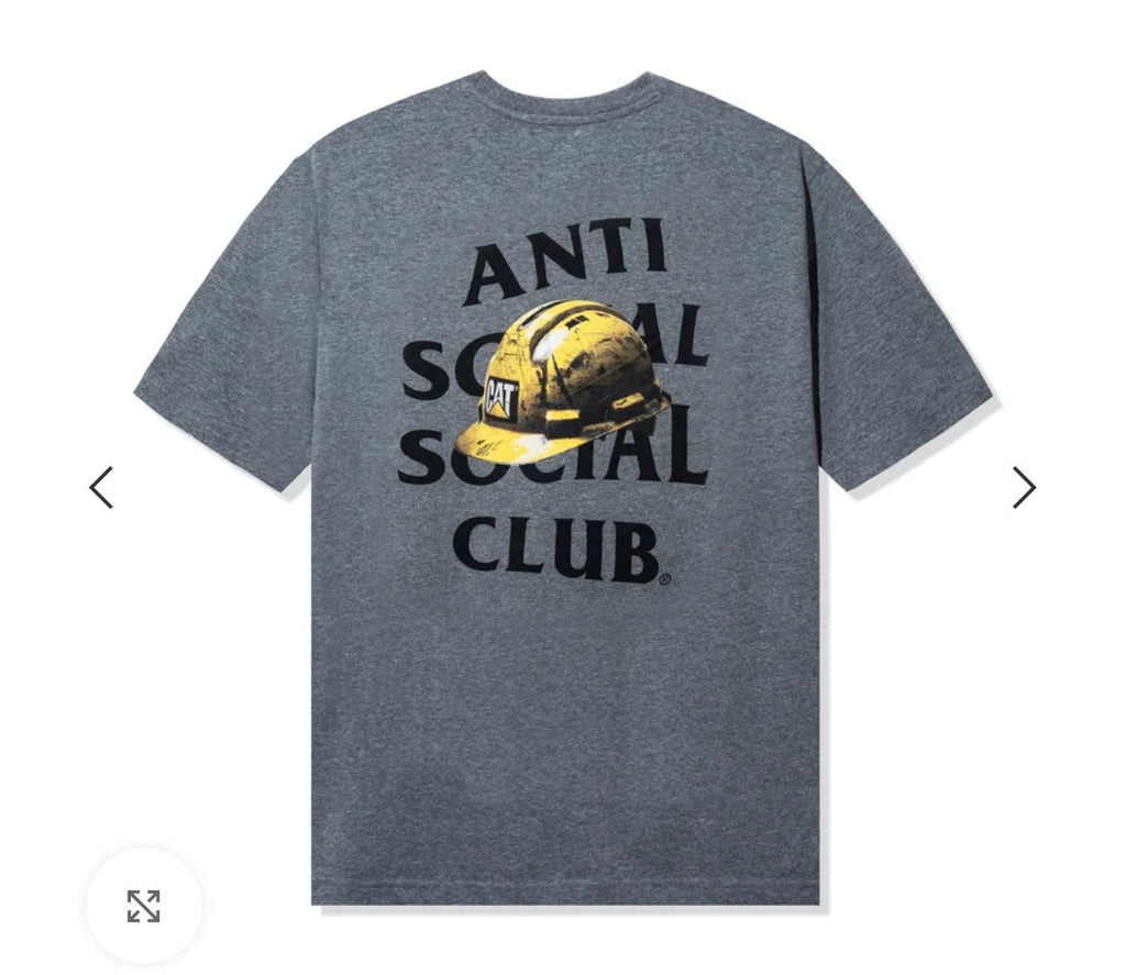 Anti Social Social Club X Caterpillar Hard Hat Tee