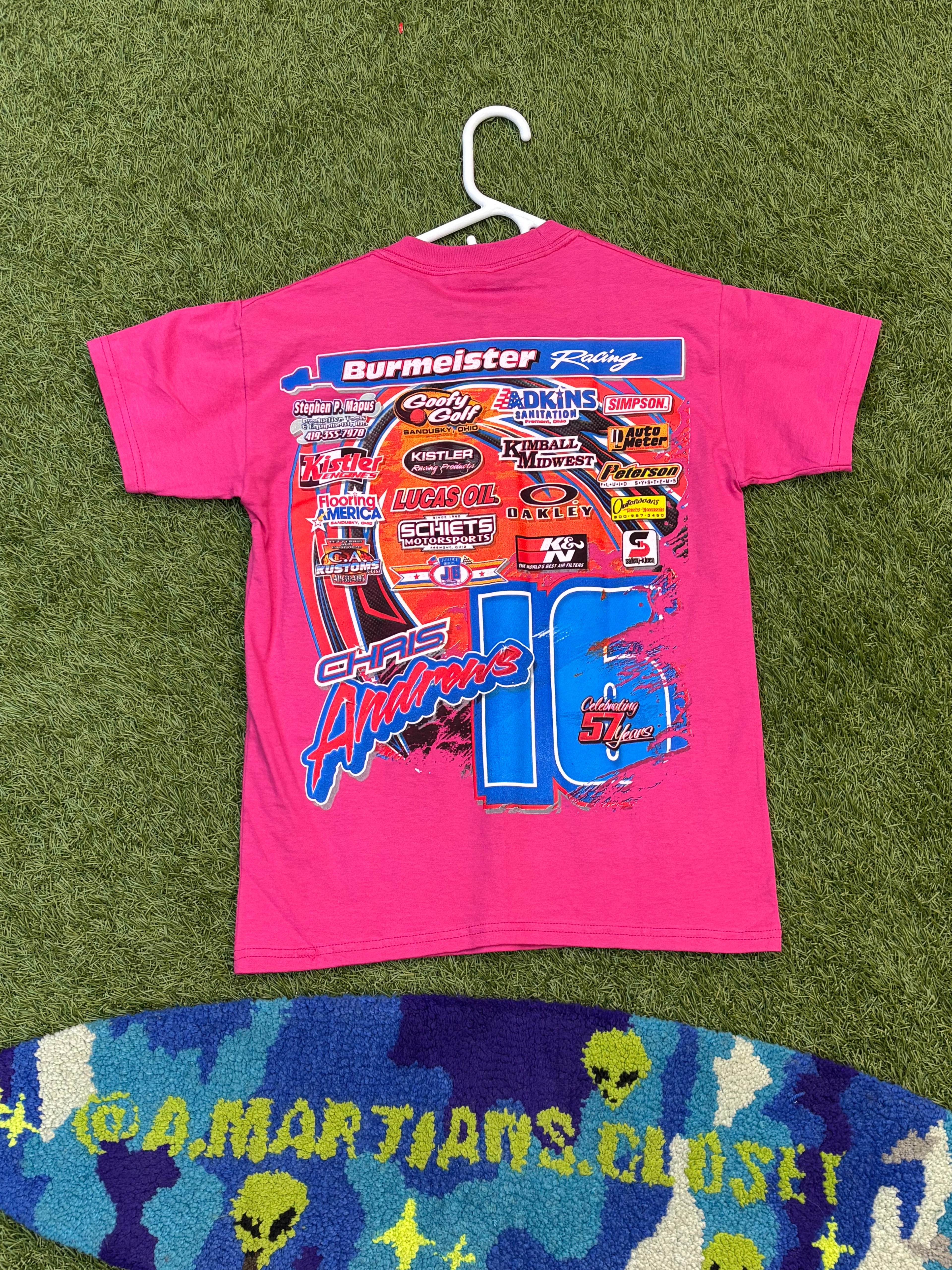 (Needs pics) Kids Chris Andrew’s Graphic Racing Tee