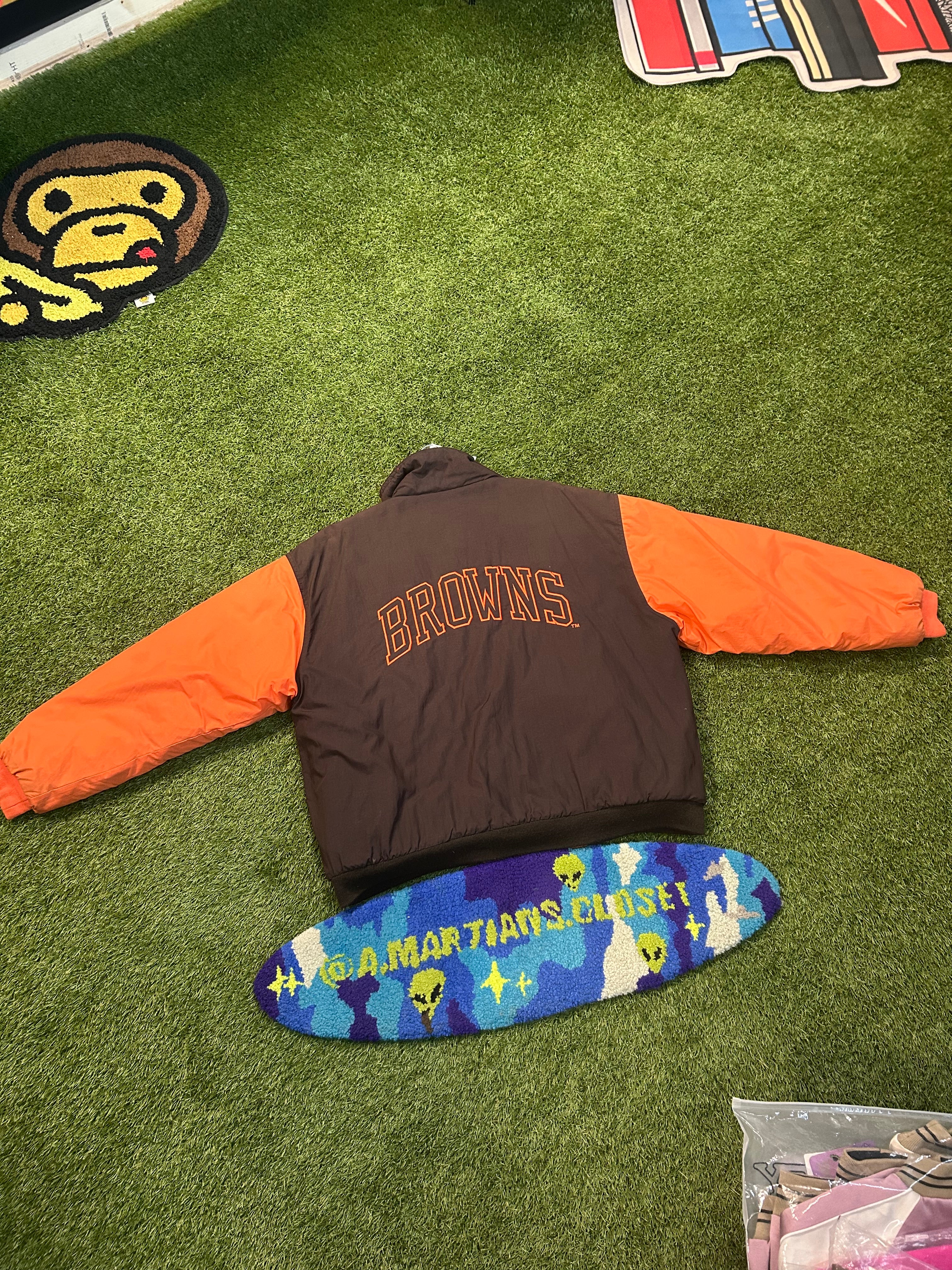 Vintage 90s NFL Cleveland Browns Heavy Jacket
