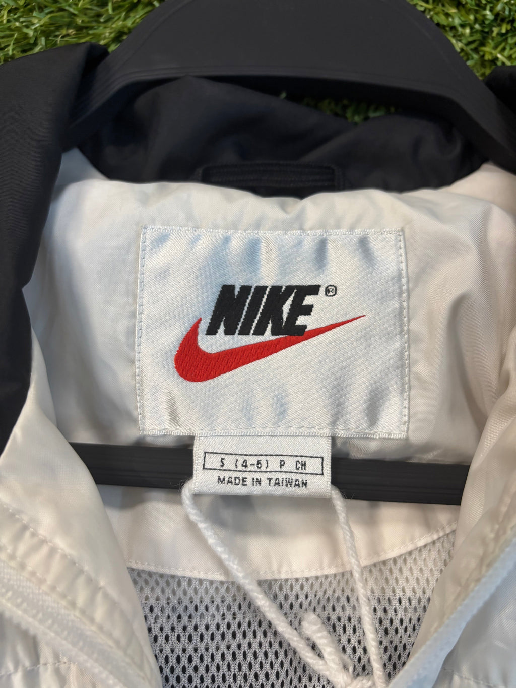 Vintage 90s Nike Half Tone Black Track Jacket