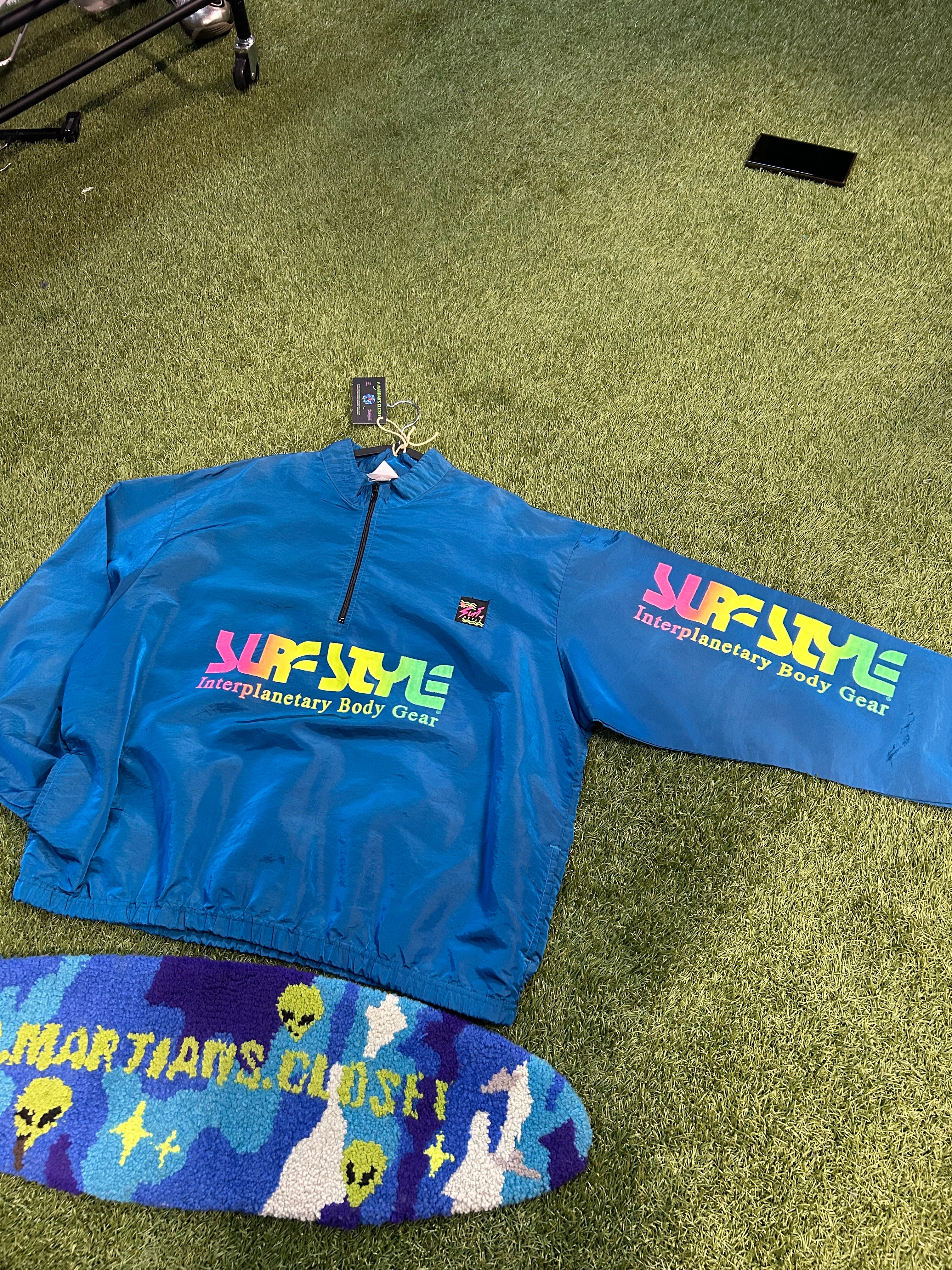 Vintage Surf Style HalfZip Jacket