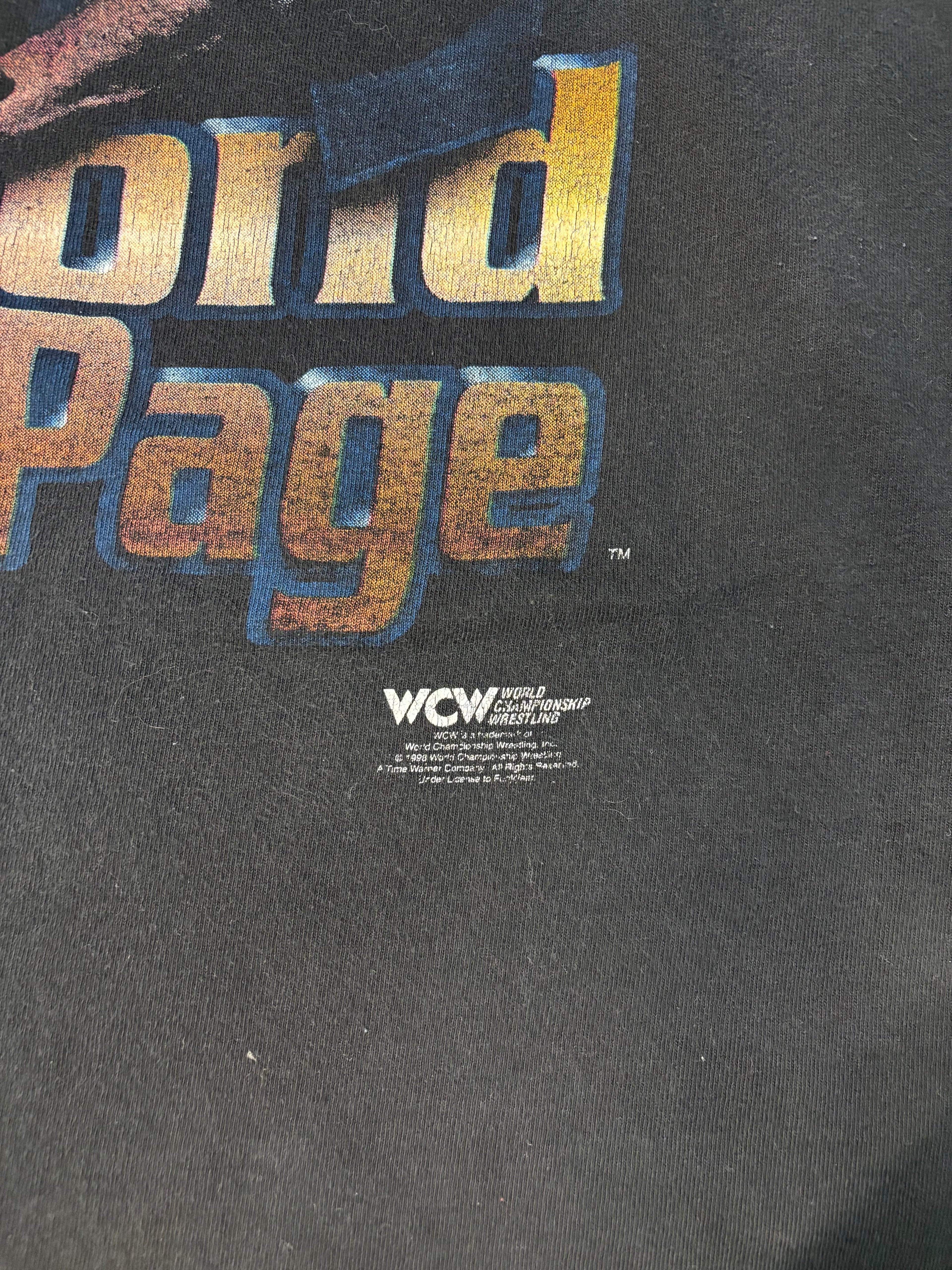Vintage 1998 WWC Diamond Dallas Page Wrestling Tee