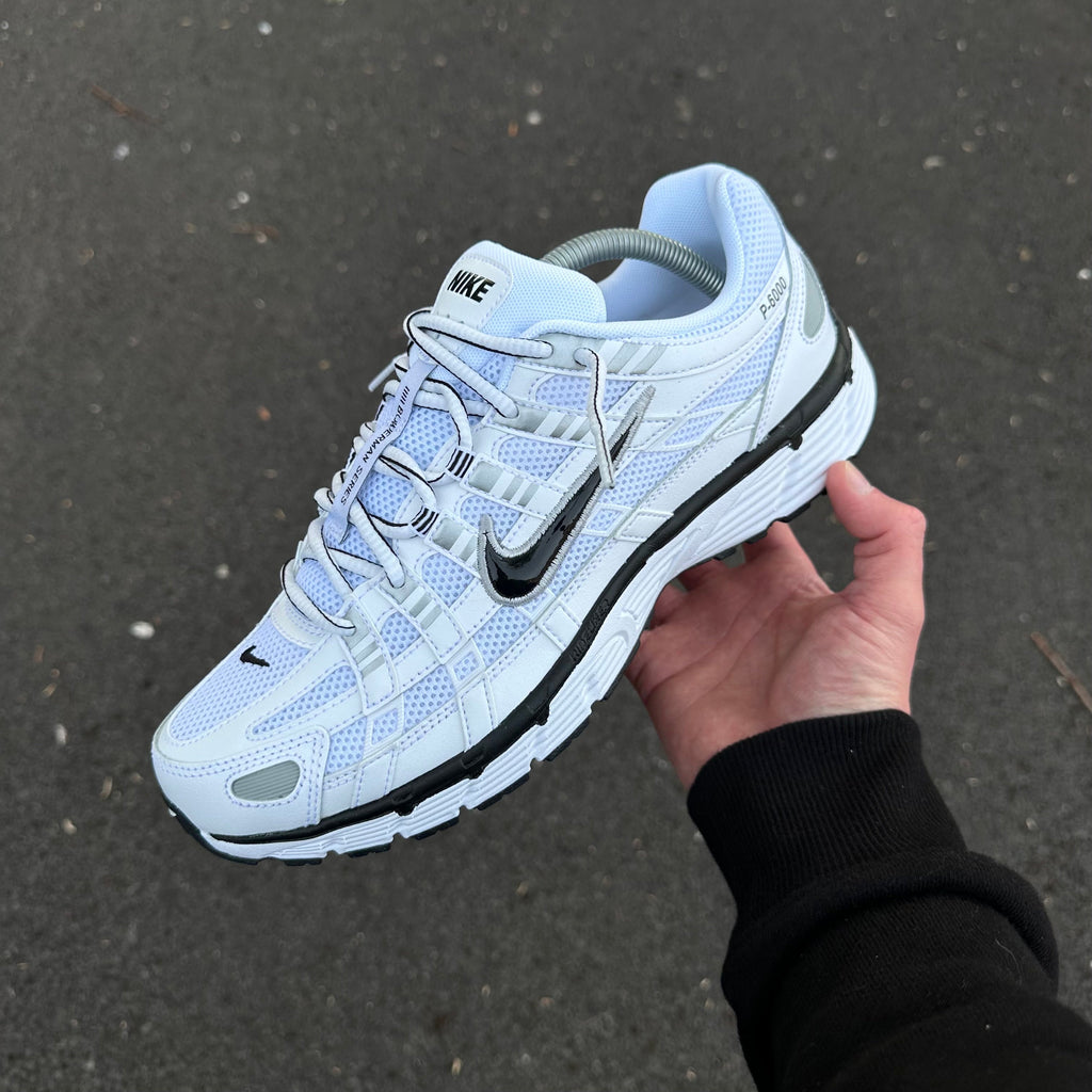 NIKE P-6000 - ICE WHITE / BLACK METALLIC SILVER