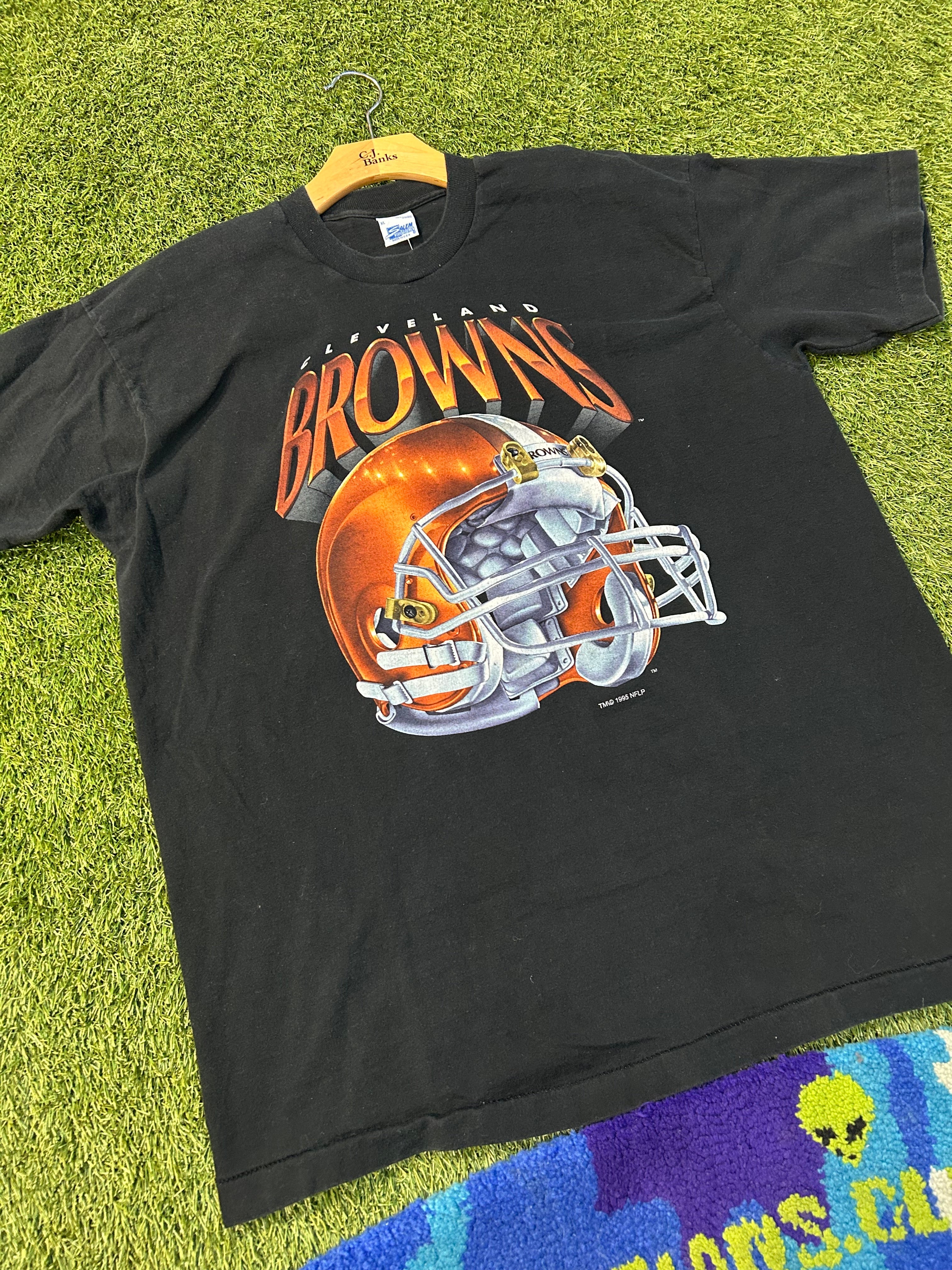 Vintage 1995 NFL Cleveland Browns Helmet Tee