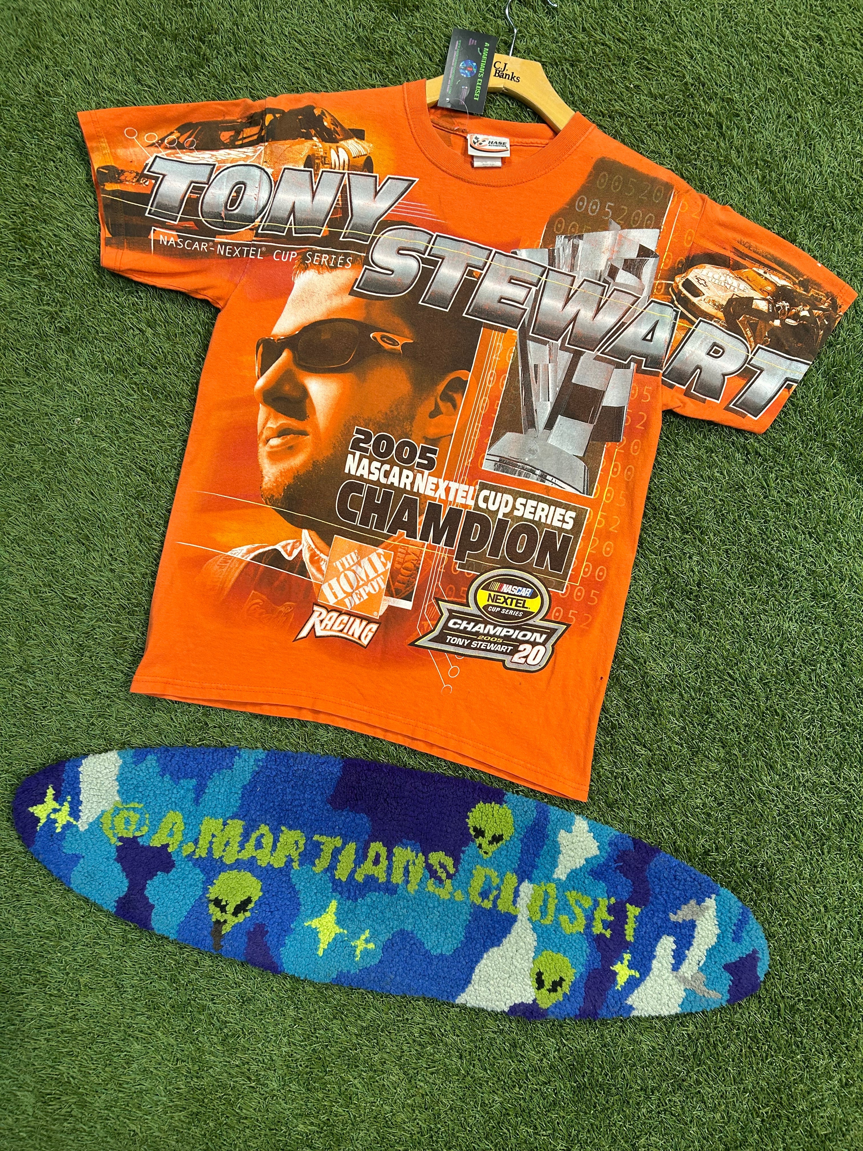 2005 NASCAR Nextel Cup Series Champion Tony Stewart AOP Tee
