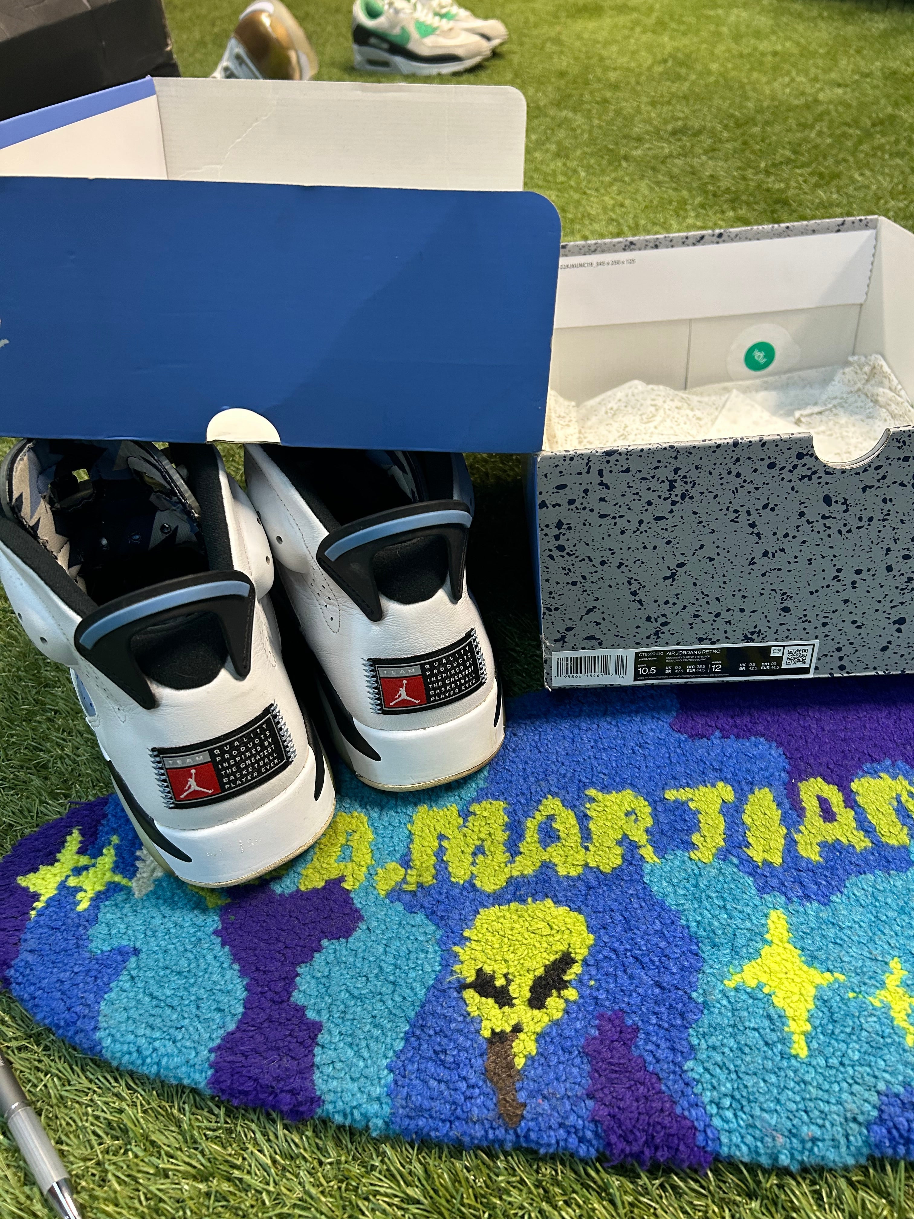 Jordan Retro 6 University Blue(Used)