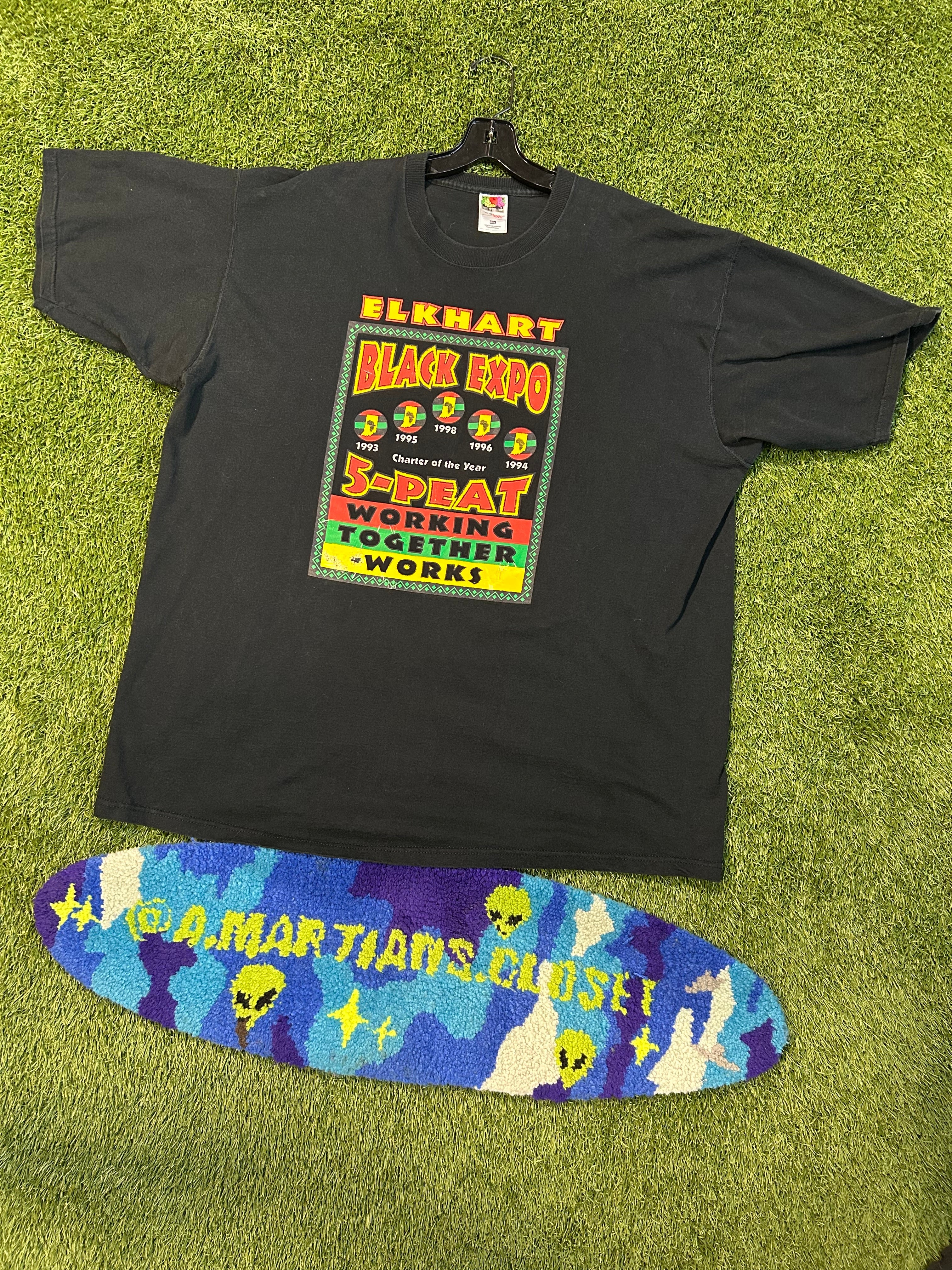 Vintage 1998 Elkhart Black Expo Tee
