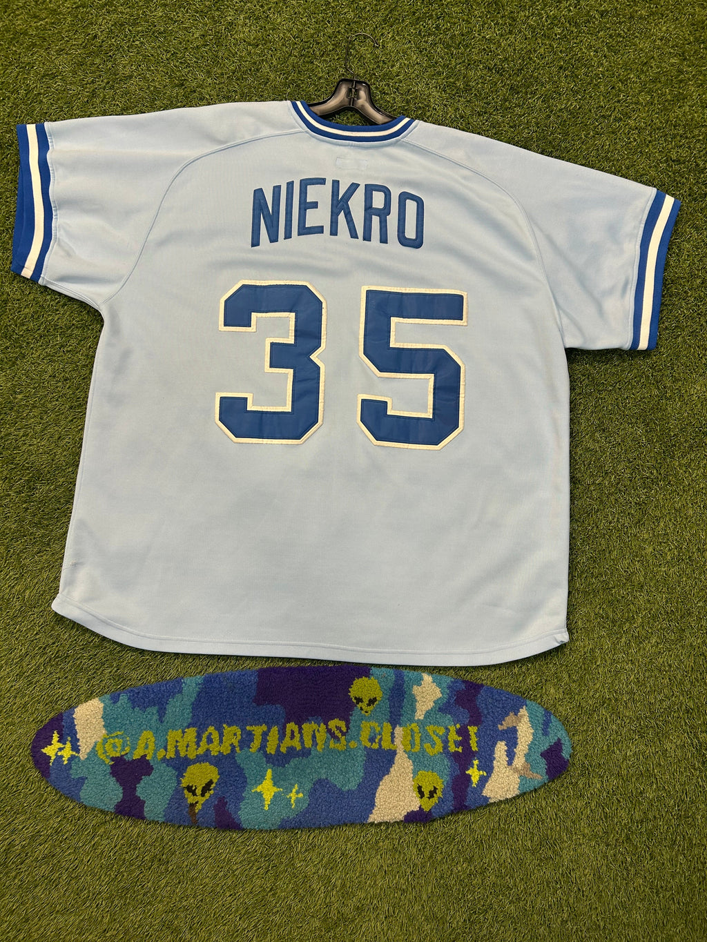 Vintage 90s Phil Niekro Atlanta  Braves Mitchell & Ness Jersey Jurgella Collection