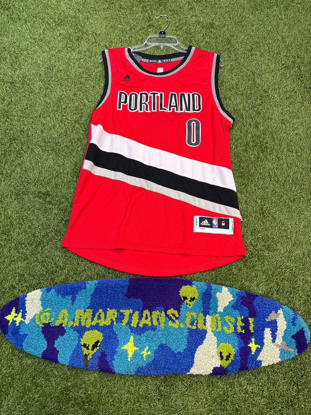 Portland Trailblazers D. Lillard Home Jersey