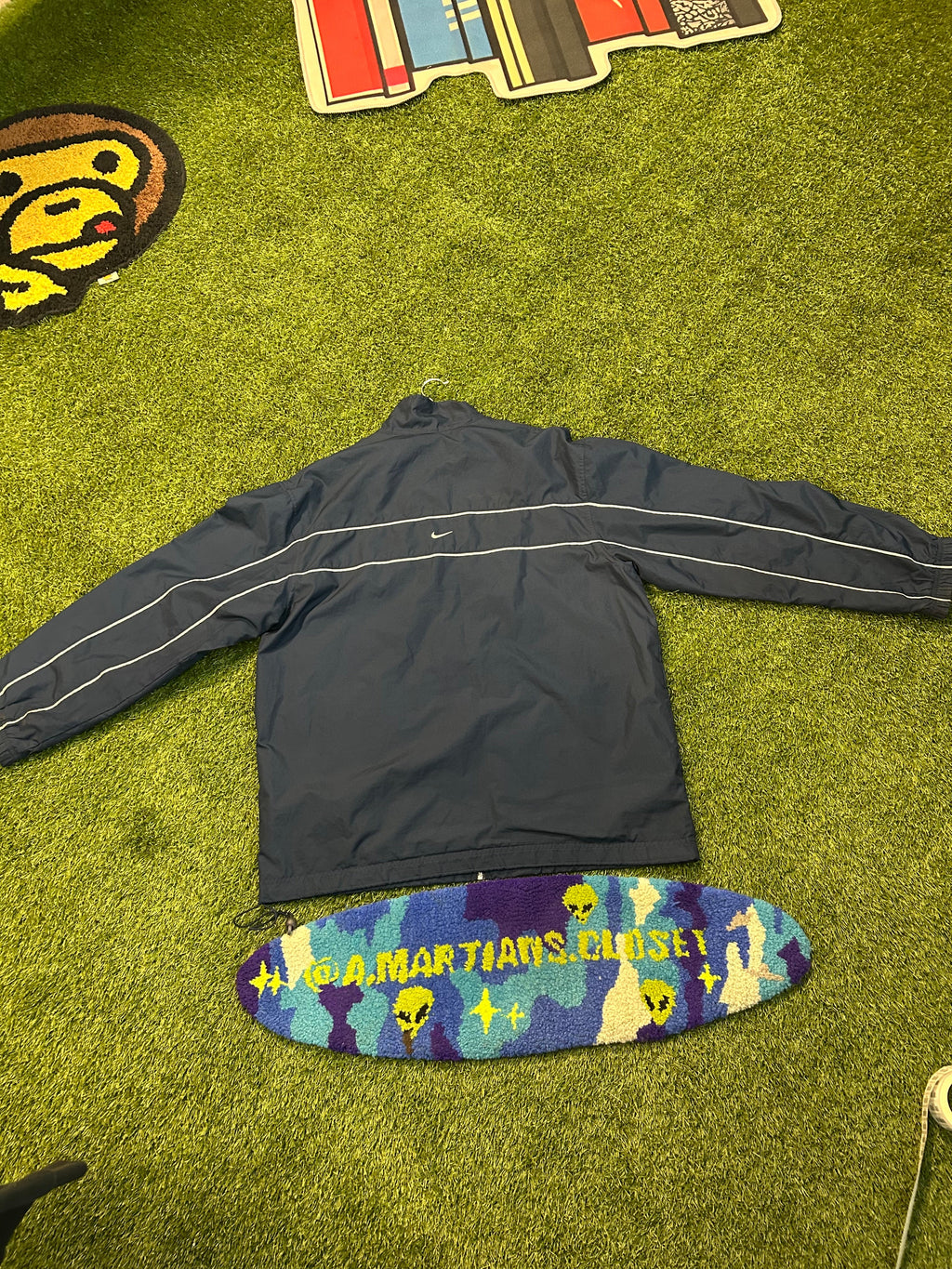 Y2K Nike Track Jacket No Hood