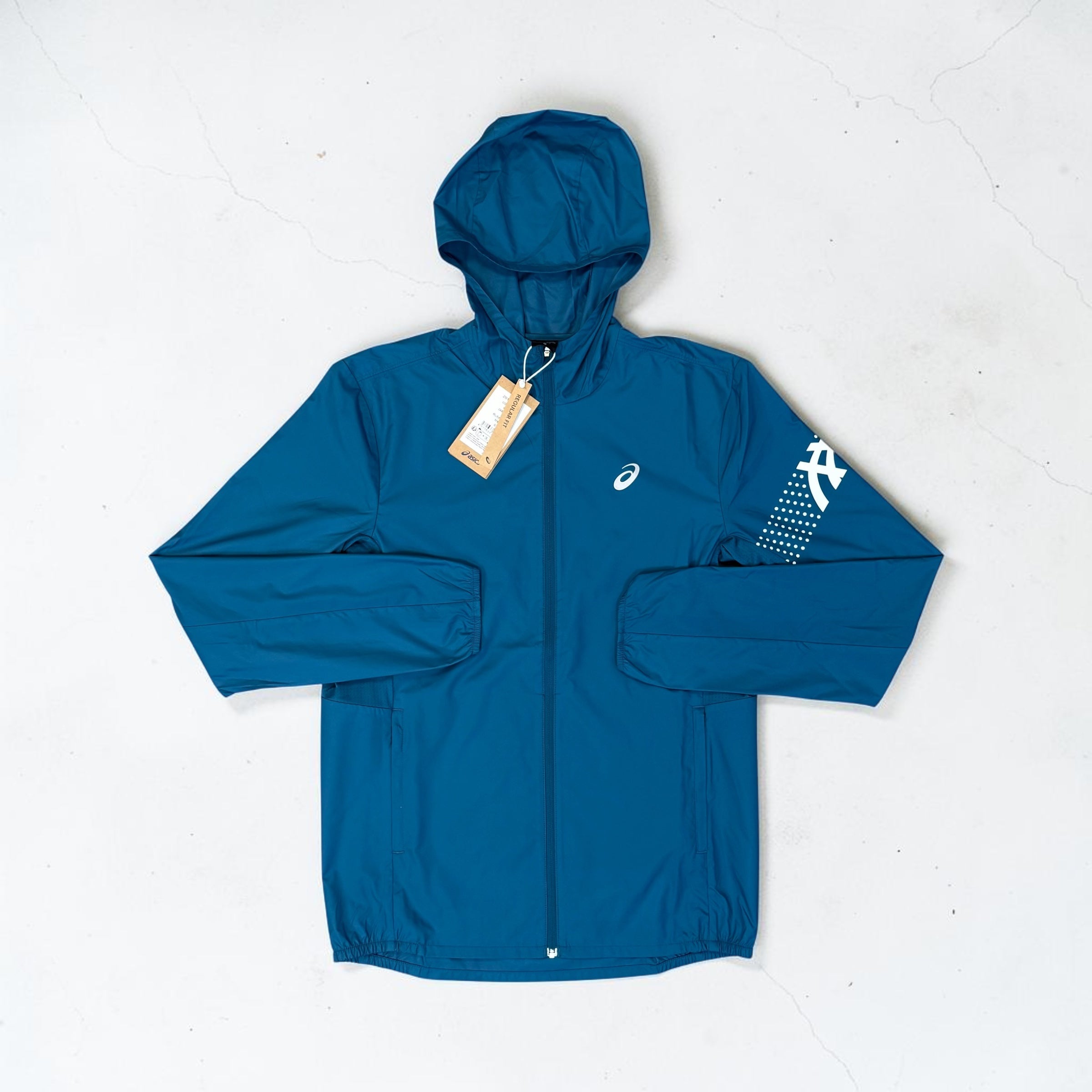 ASICS ICON WINDRUNNER JACKET - BLUE TEAL