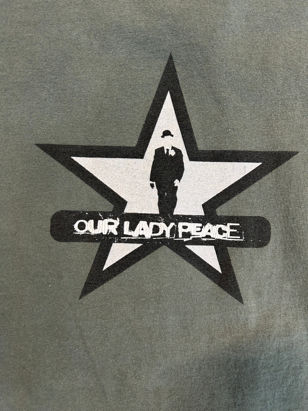 Vintage 1999 Out Lady Peace Band Tee