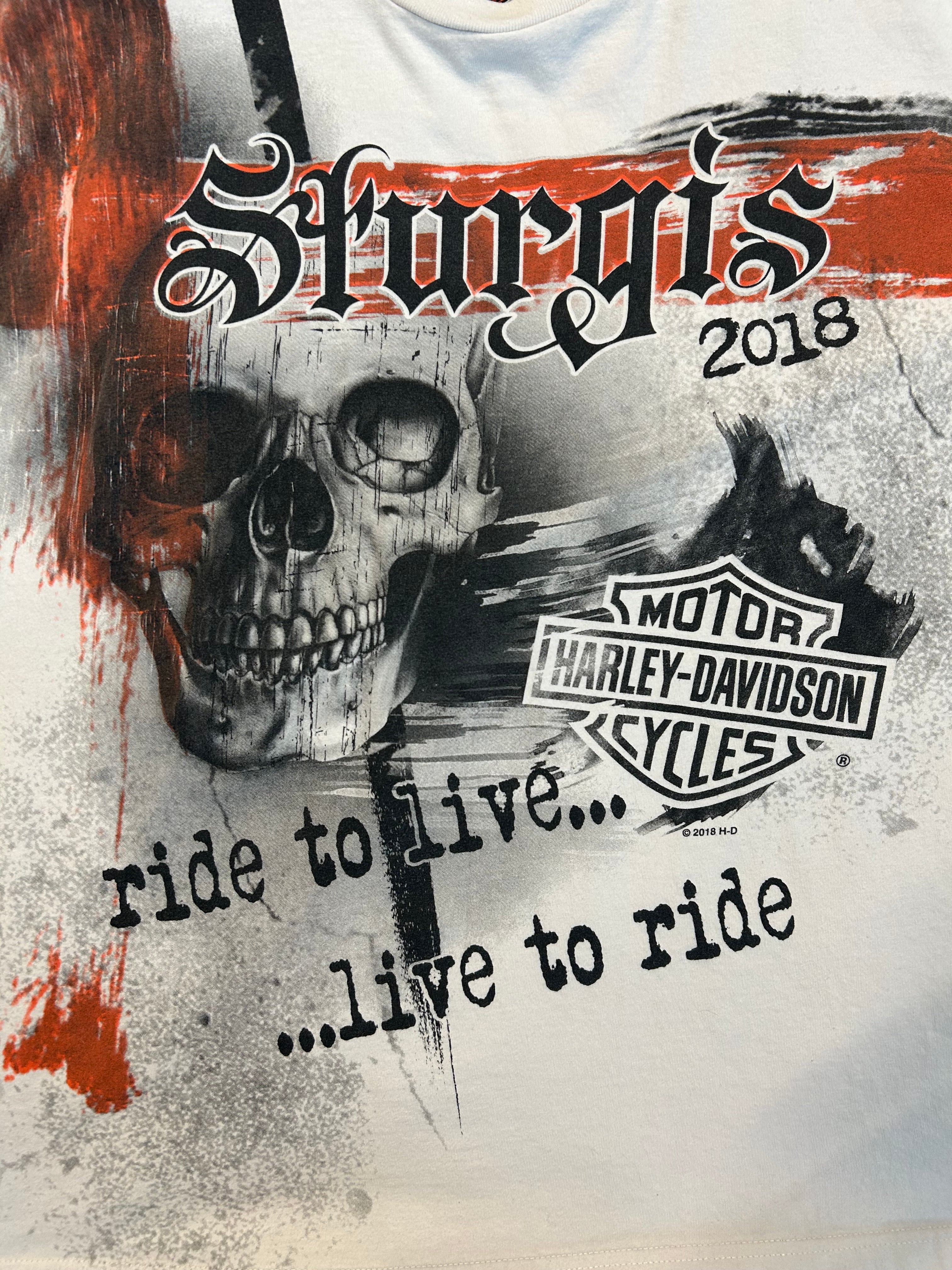 2018 Sturgis Harley Davidson AOP Tee