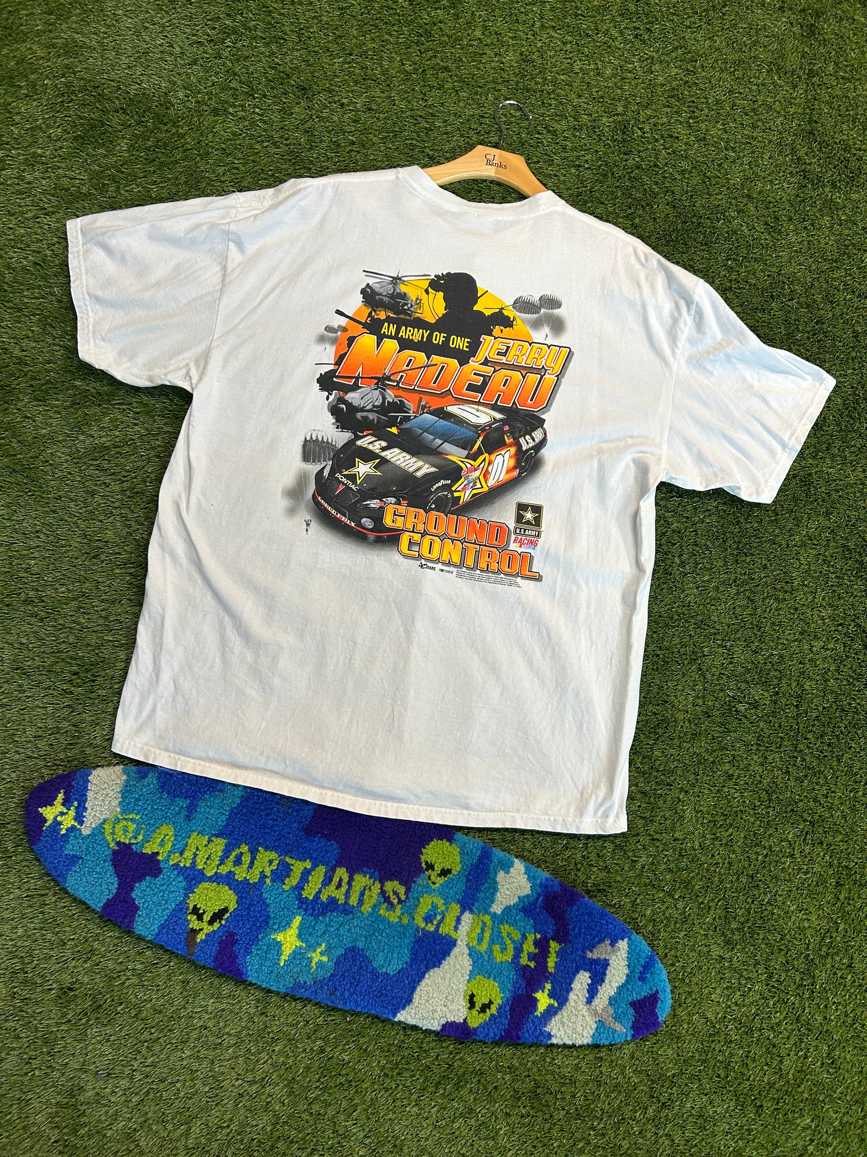 Y2K Jerry Nadeau U.S. Amry NASCAR Tee