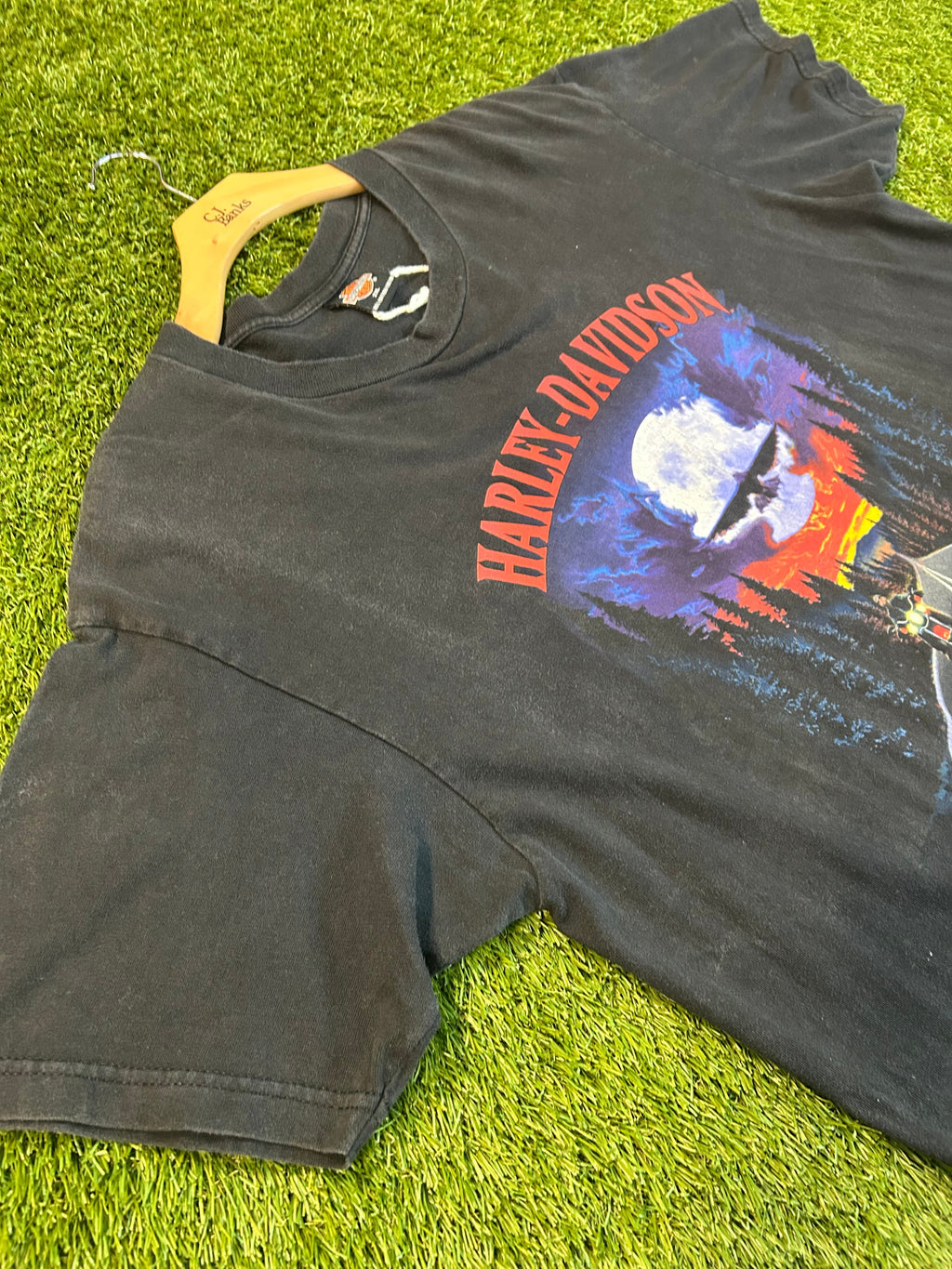 Y2K Harley Davidson Legends Roar Where Legends Soar Tee