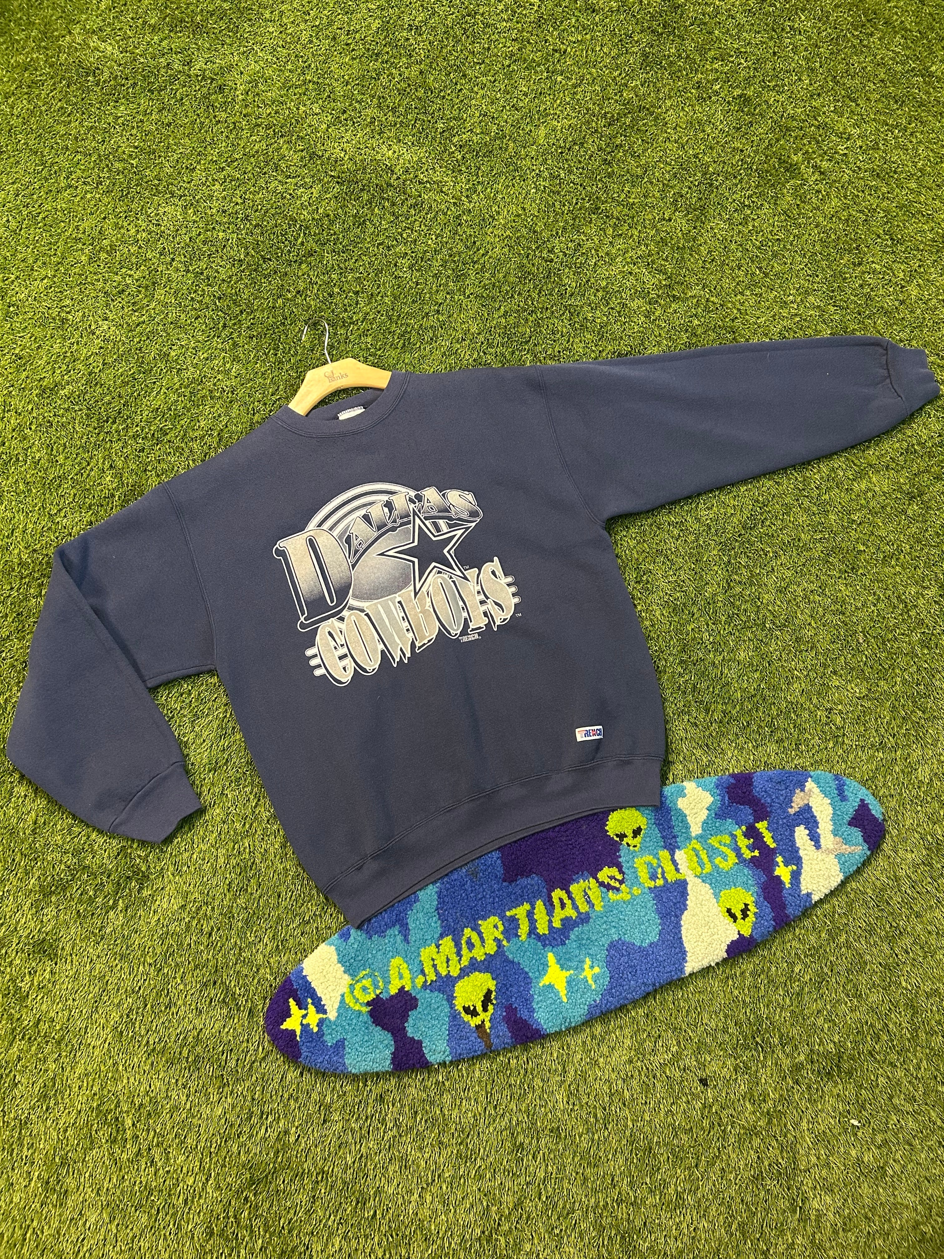 Vintage 90s Trenchline Tag Dallas Cowboys Crewneck