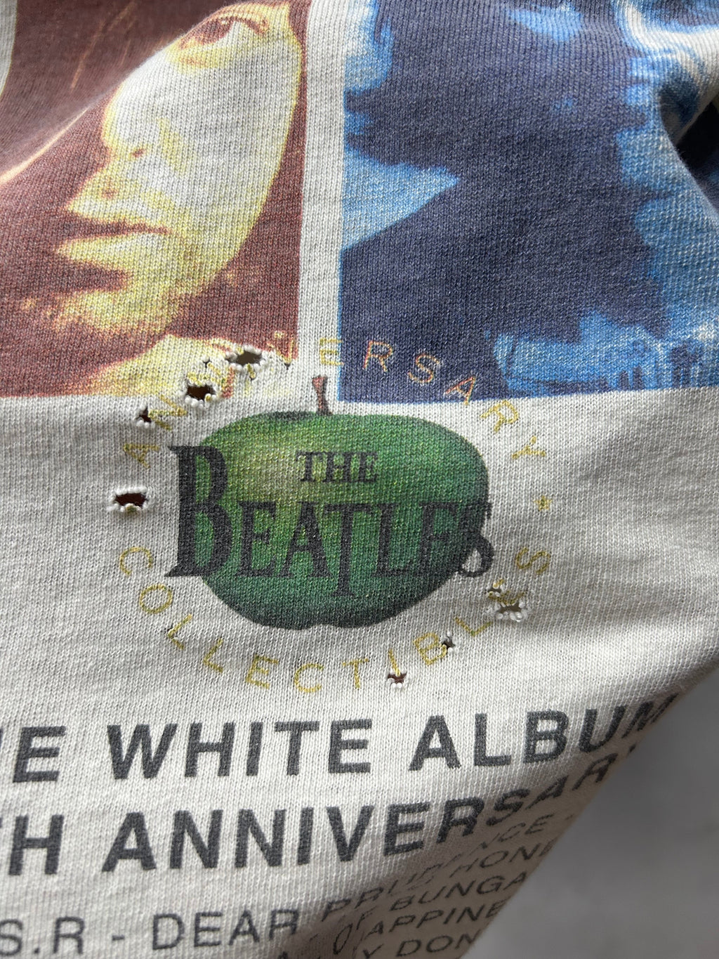 Vintage 1994 The Beatles The White Album 25th Anniversary Tee
