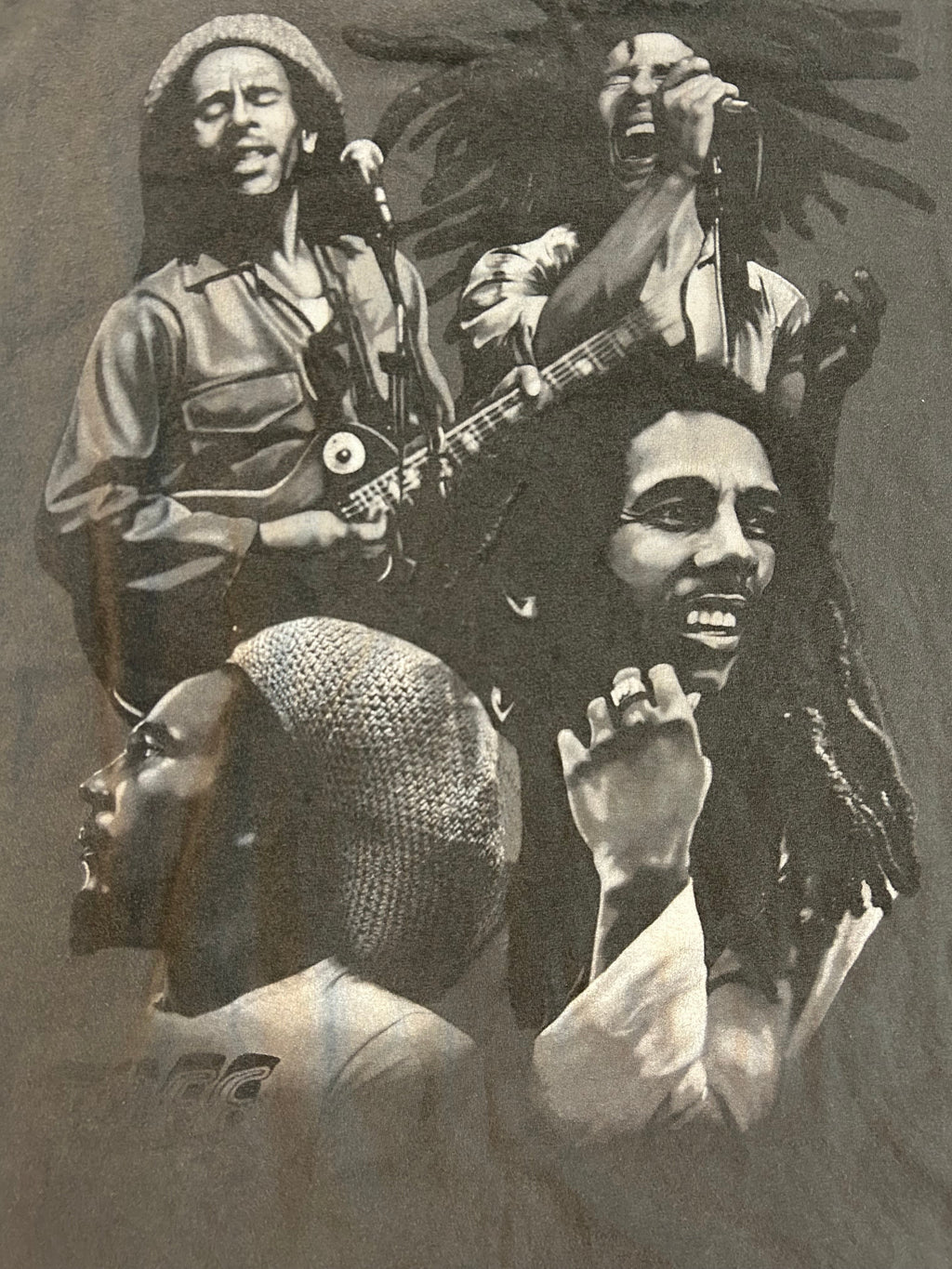 Y2K Zion Tag Bob Marley Tee