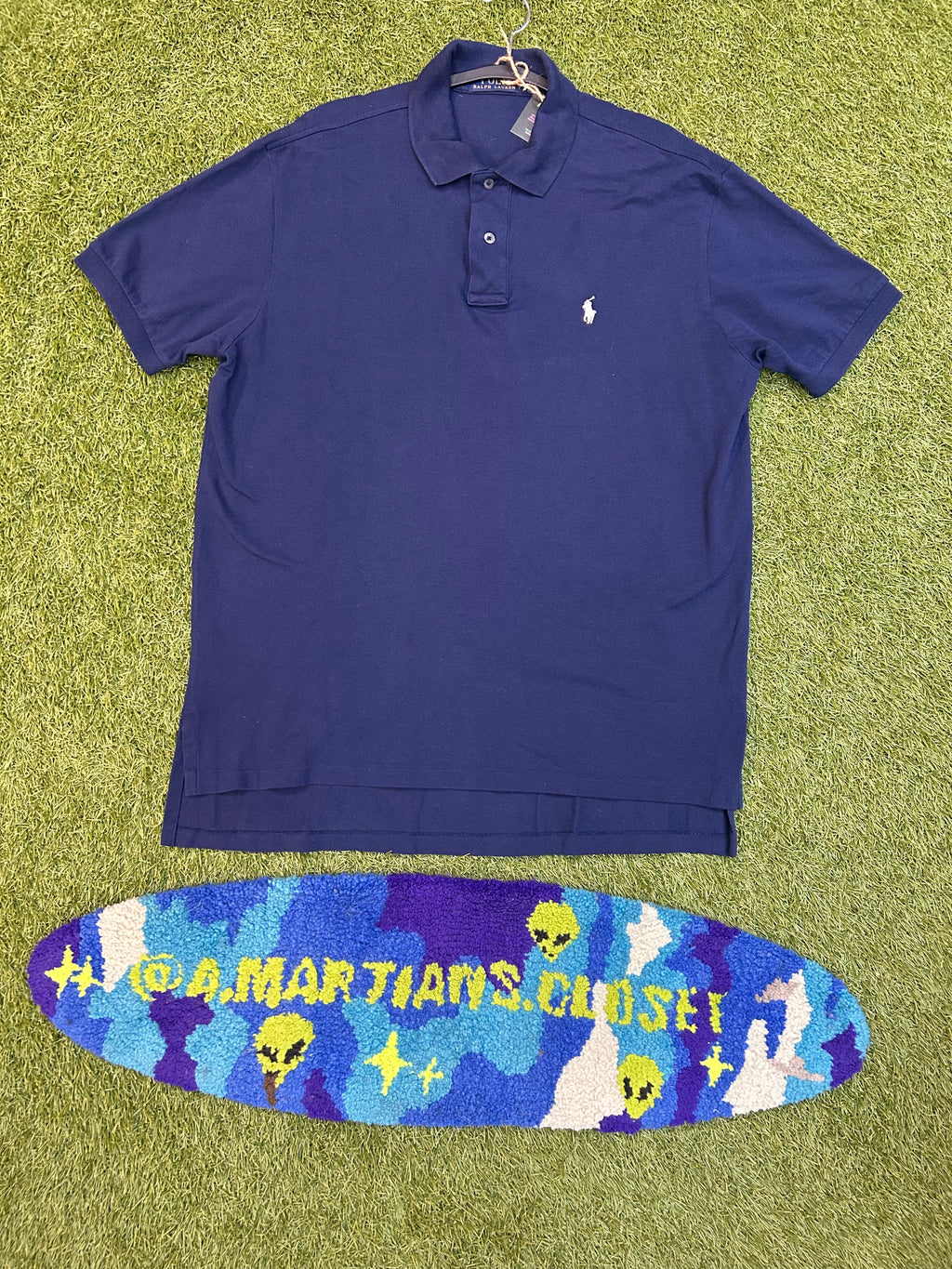 New Age Navy Blue Polo Ralph Lauren Shirt