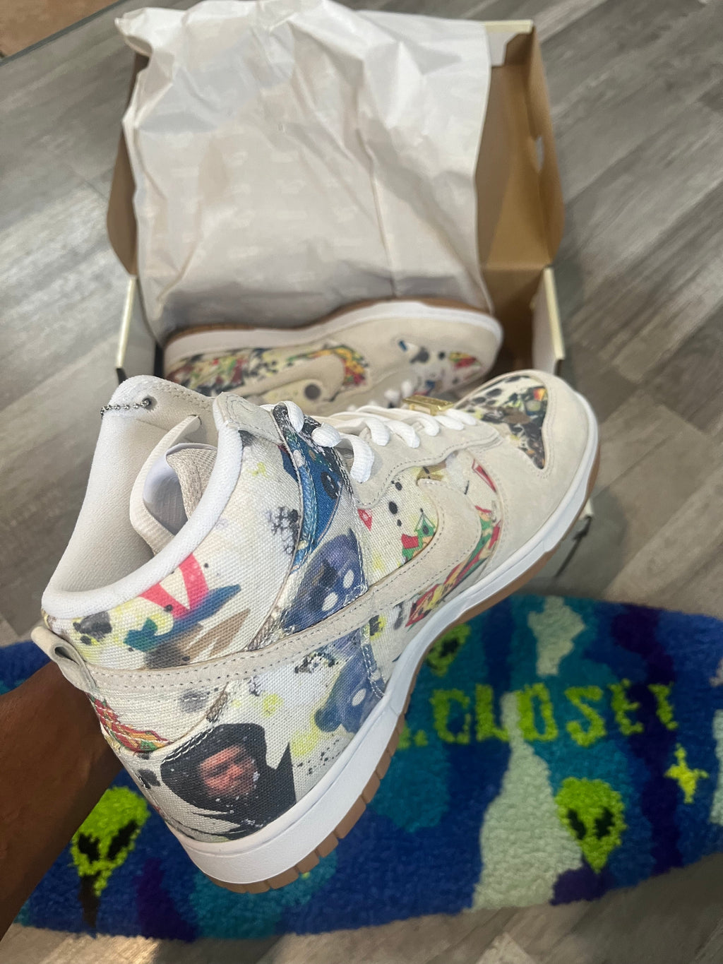 Supreme x Nike SB Dunk High Rammellzee