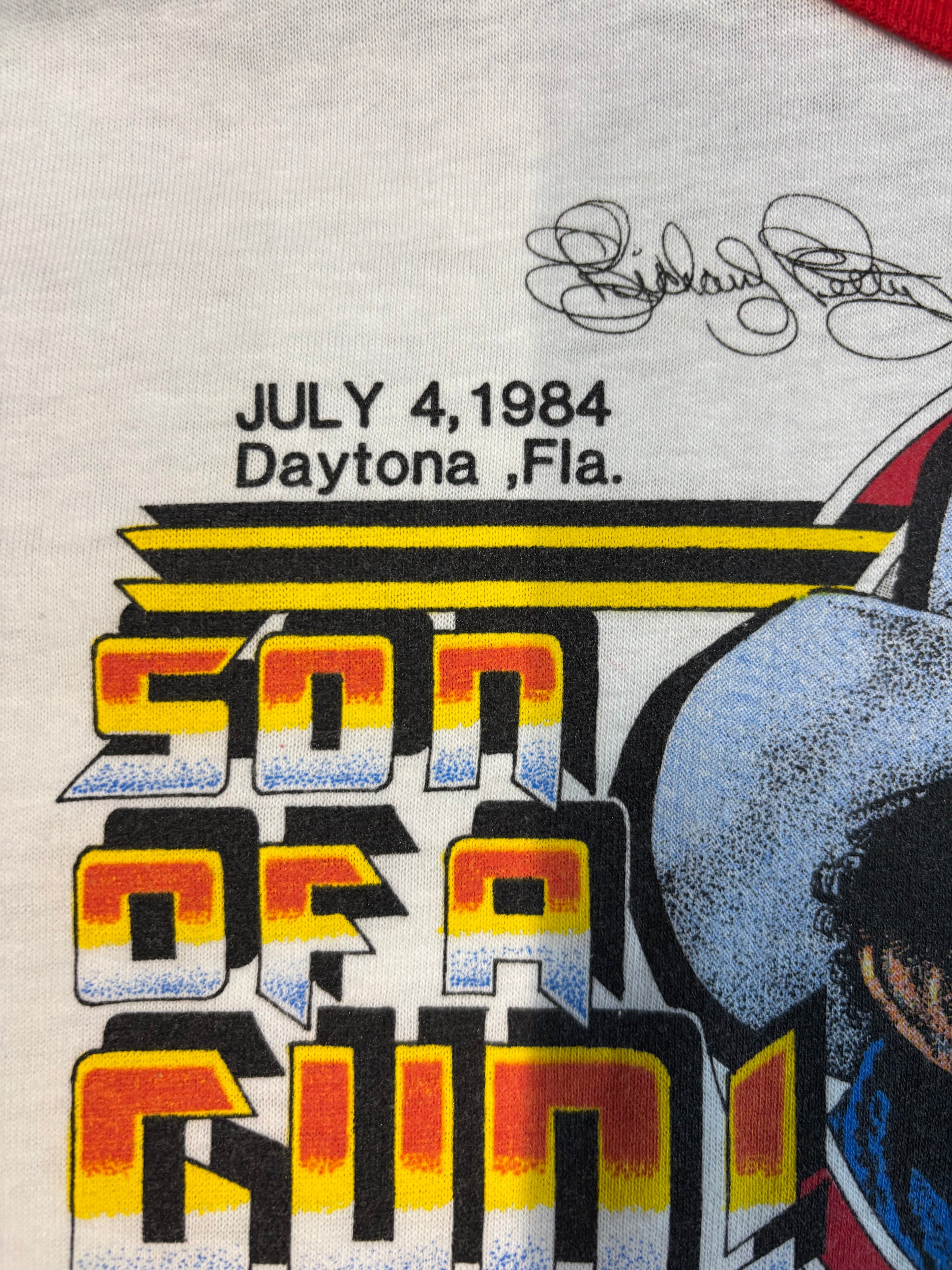 1984 “Long Live The King” Son Of A Gun Petty Wins 200 Racing T-Shirt Size Medium(38-40) Sport-T Tag