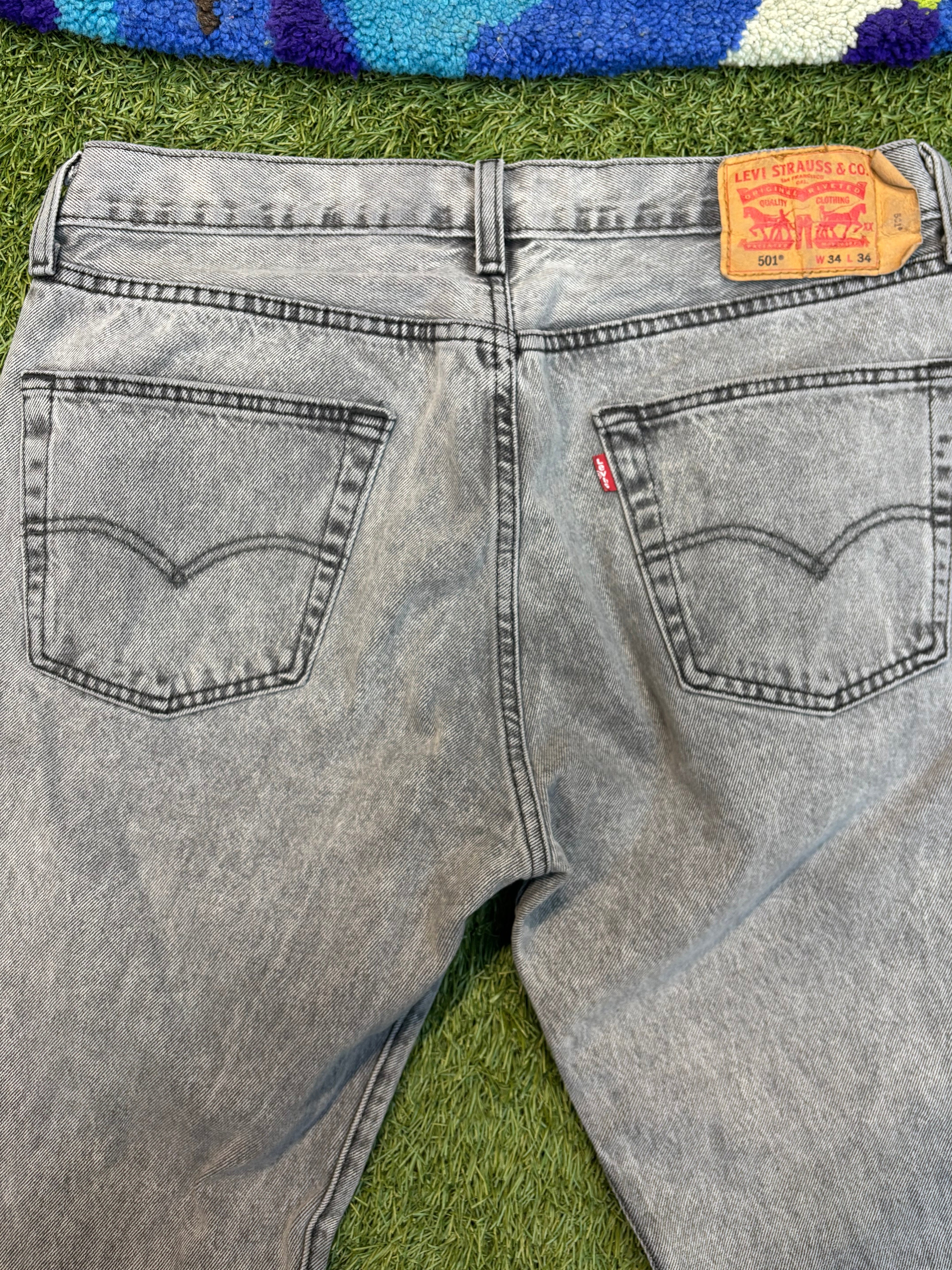 Vintage Acid Wash 501-0109 Levi Jeans