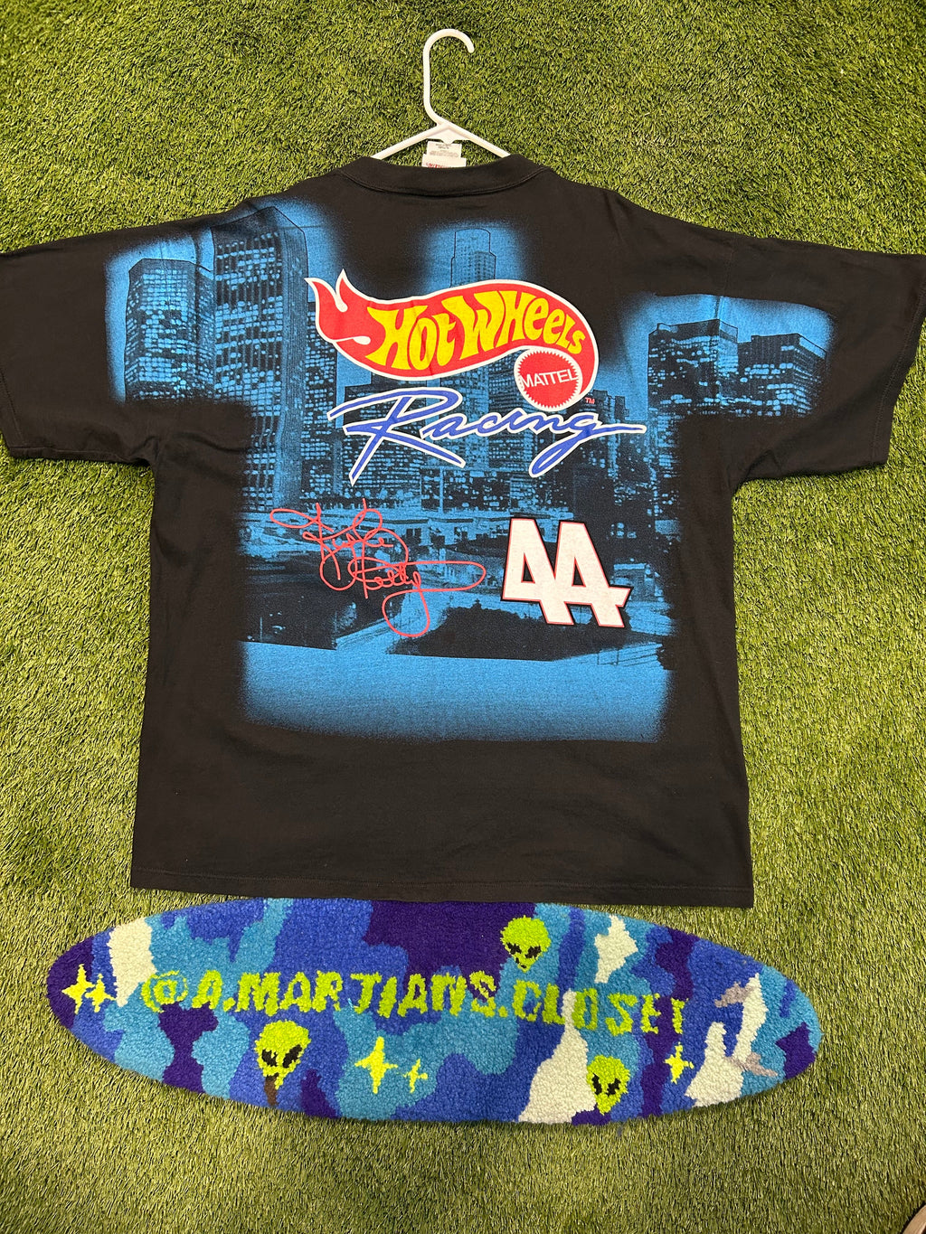 Rare Vintage 1997 Kyle Petty #44 NASCAR AOP Tee