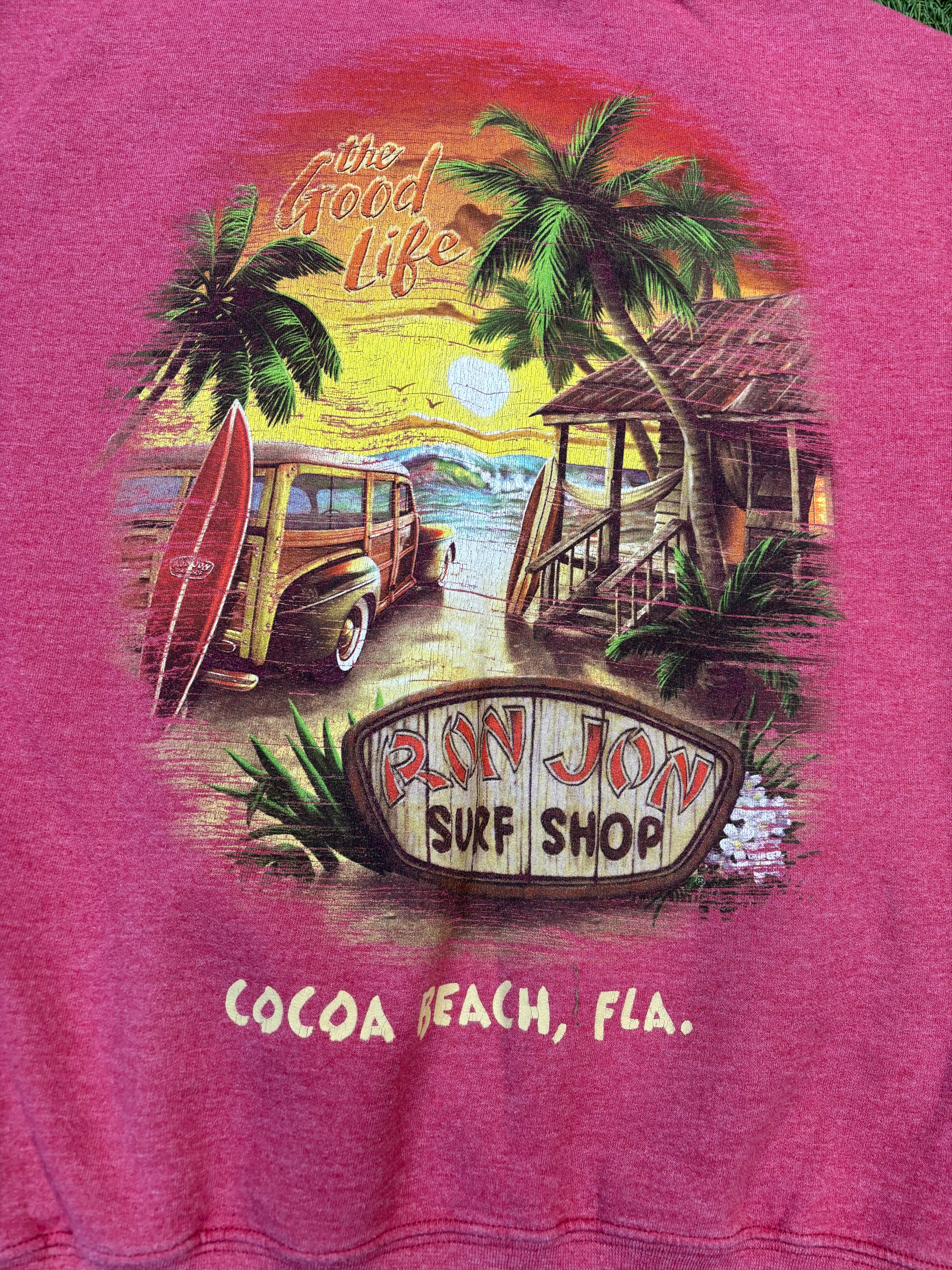 Vintage Ron Jon Cocoa Beach Florida Crewneck