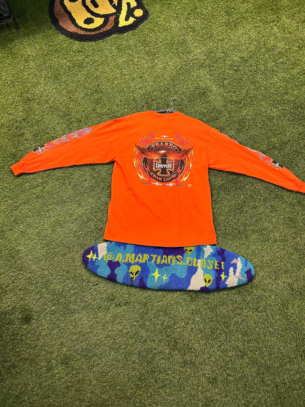 Vintage American Choppers Better To Be Feared Than Loved L/Sleeve Tee
