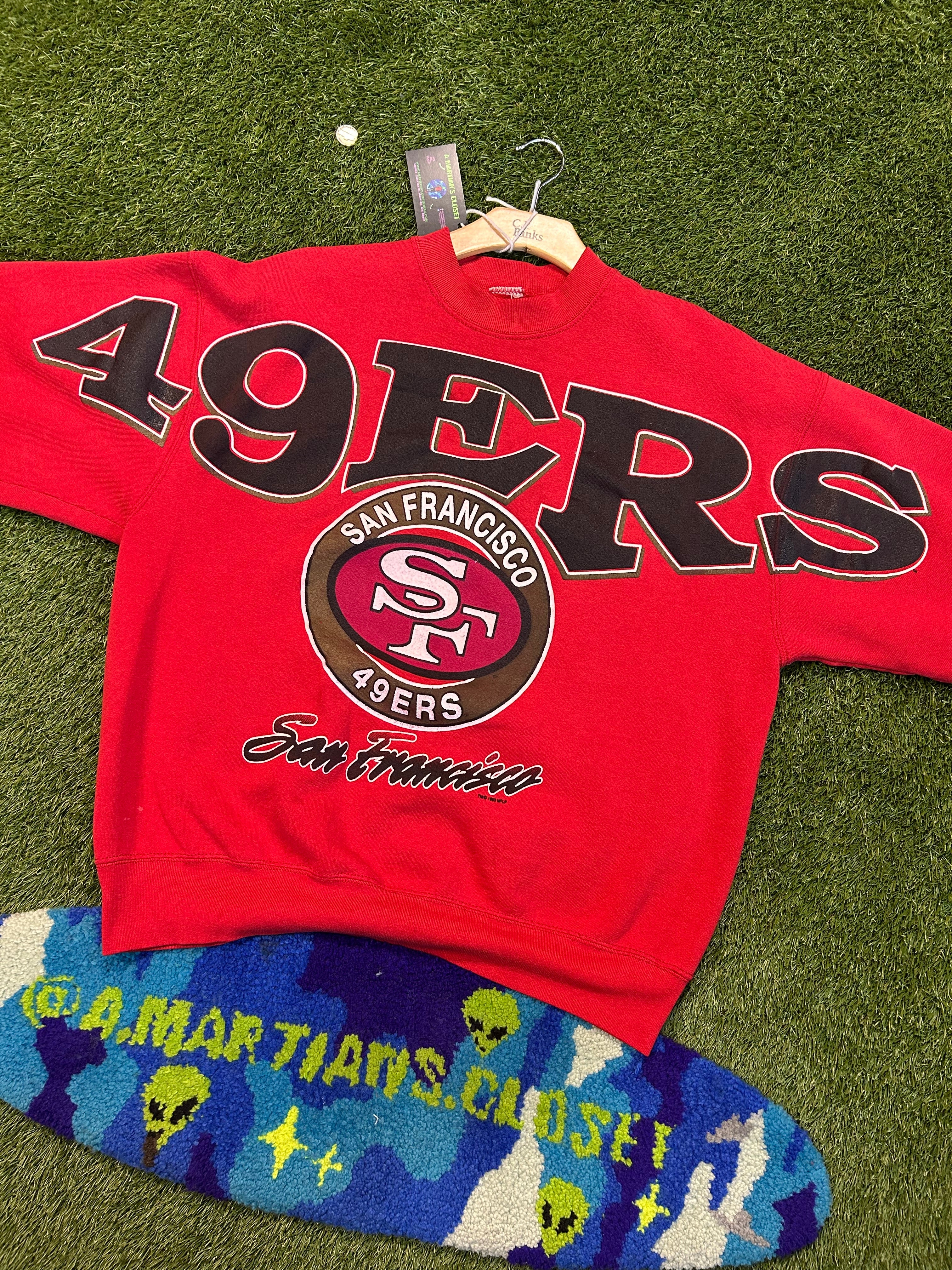 Vintage 1995 San Francisco 49ers Big Print Crewneck