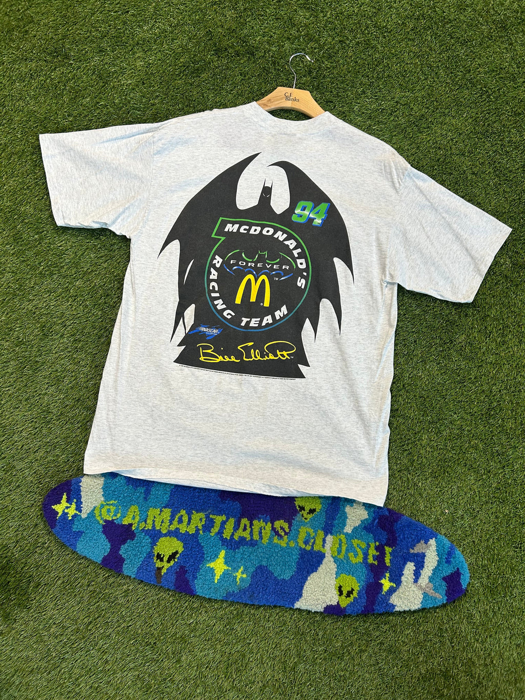 Vintage 1995 Bill Elliot McDonald’s Team Racing Tee