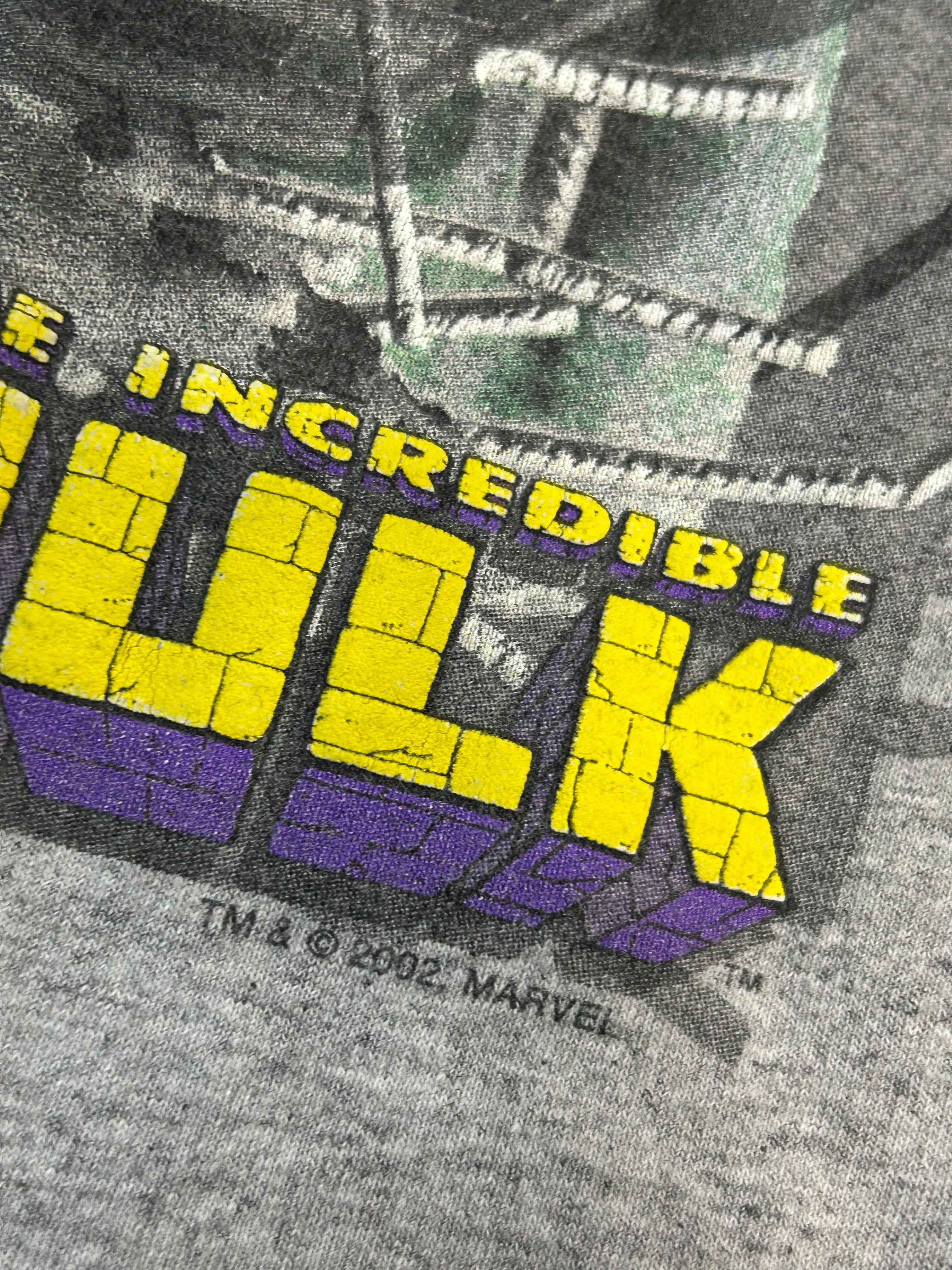 2002 The Incredible Hulk Big Graphic Tee