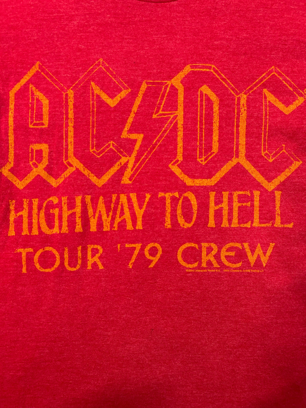2004 RePrint AC/DC Highway To Hell Tee