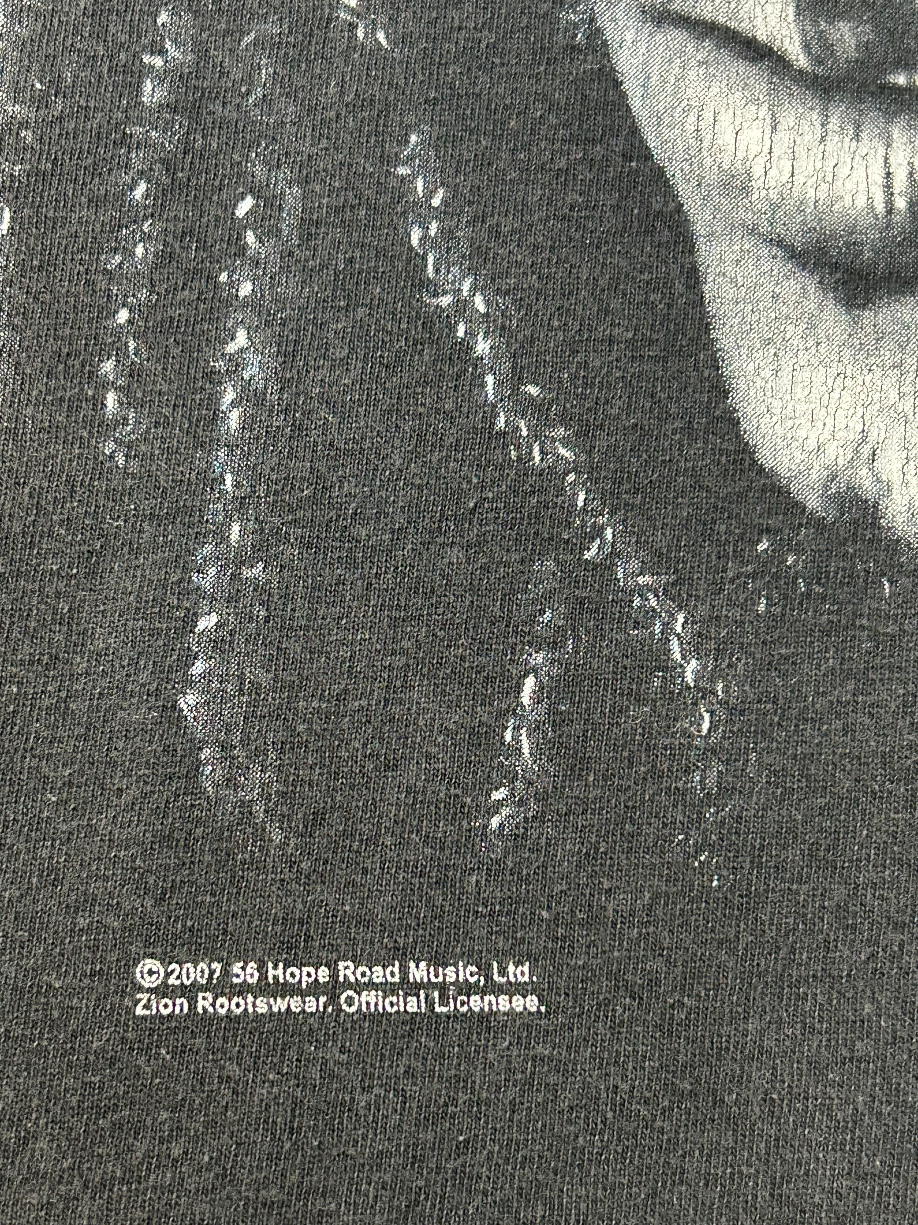 2007 Bob Marley Smoking Tee