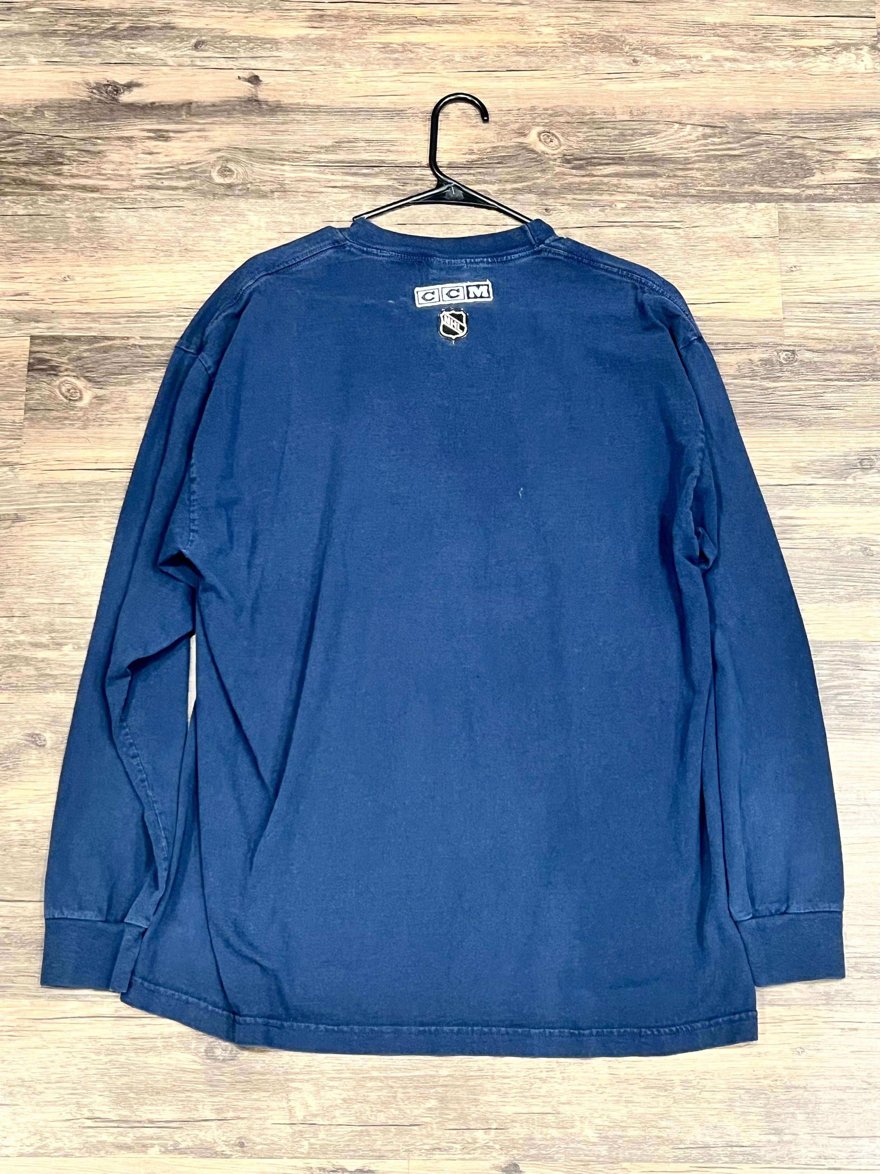 Y2K Columbus Blue Jackets L/S Shirt