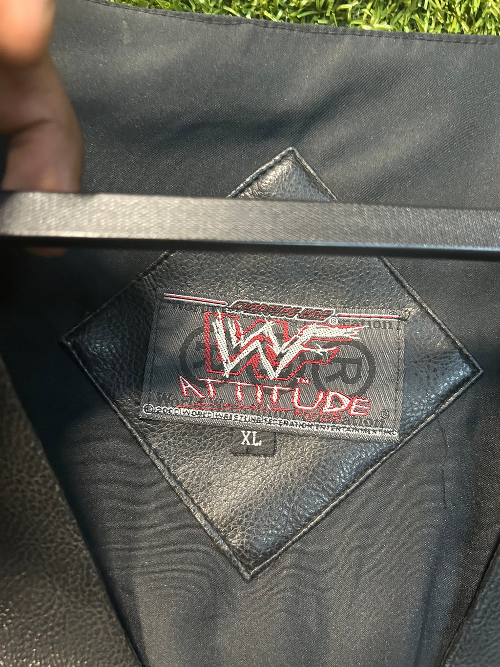 Y2K WWF Stone Cold Steve Austin Leather Vest