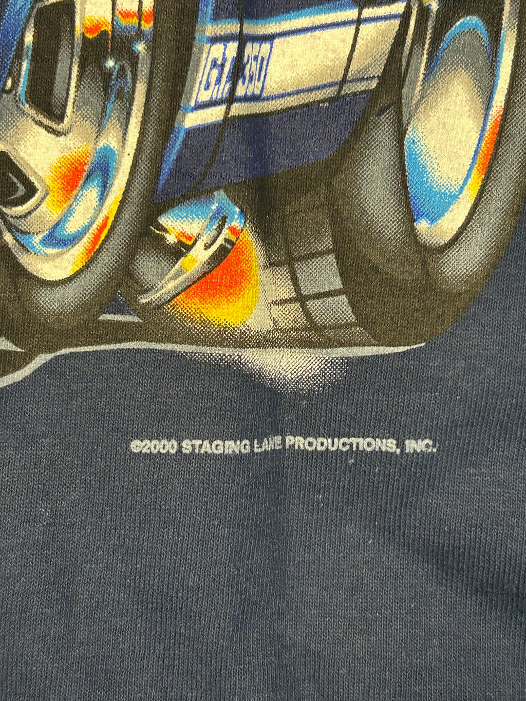 Vintage Muscle Machines Blue Mustang Tee