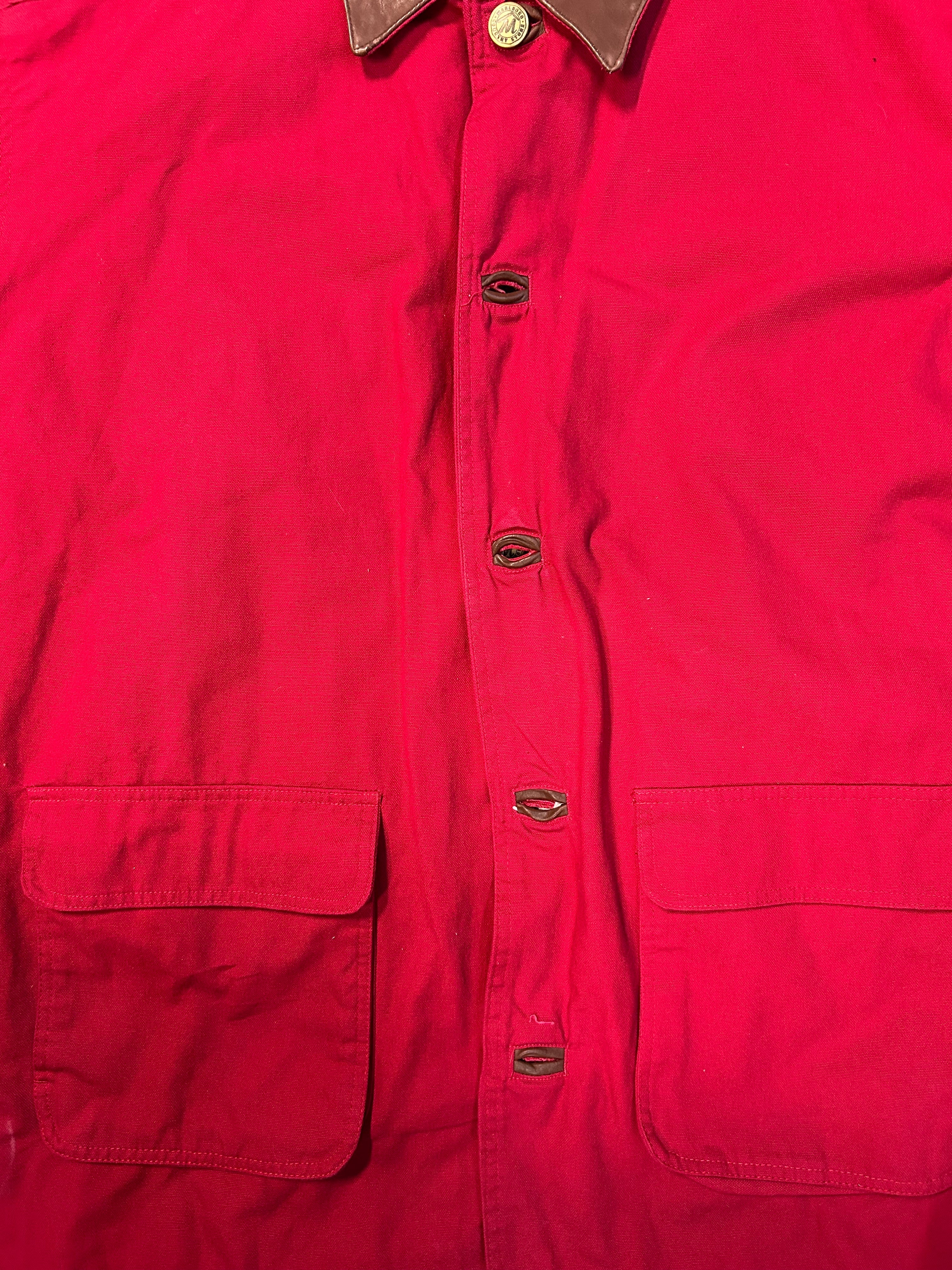 Vintage Marlboro Country Store Trench Jacket Inside Blanket Lining