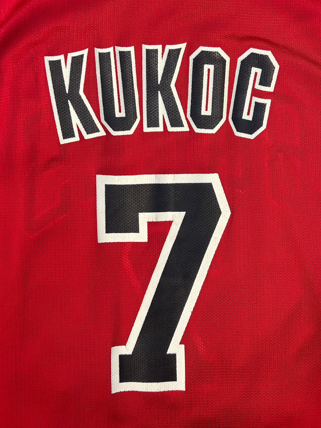 Vintage 90s Chicago Bulls Tony Kukoc #7 Champion Brand Jersey