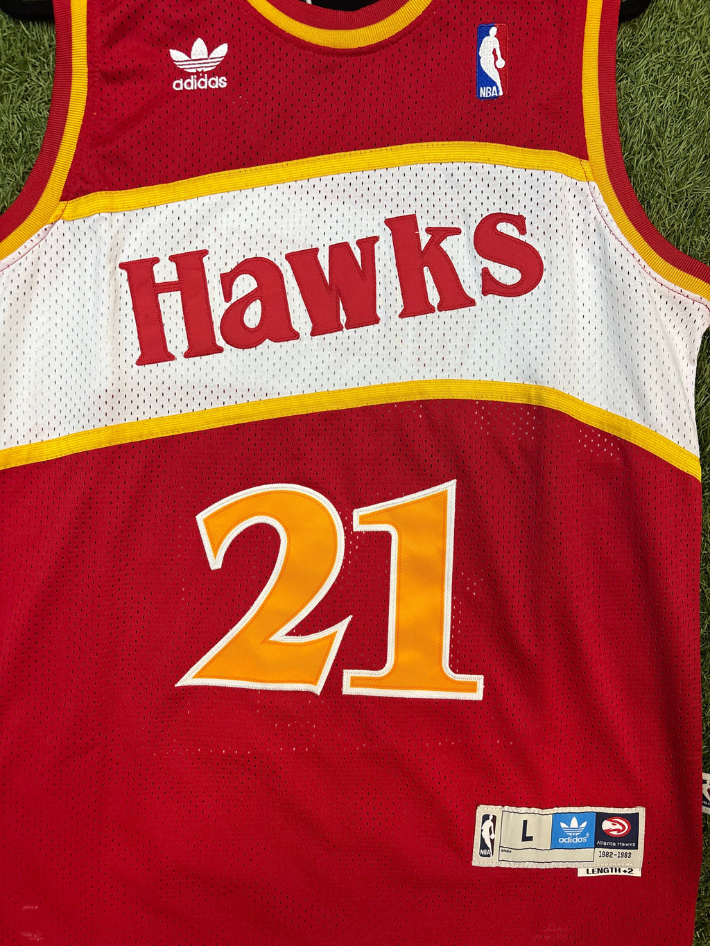 Atlanta Hawks D. Wilkins Hardwood Classics Jersey